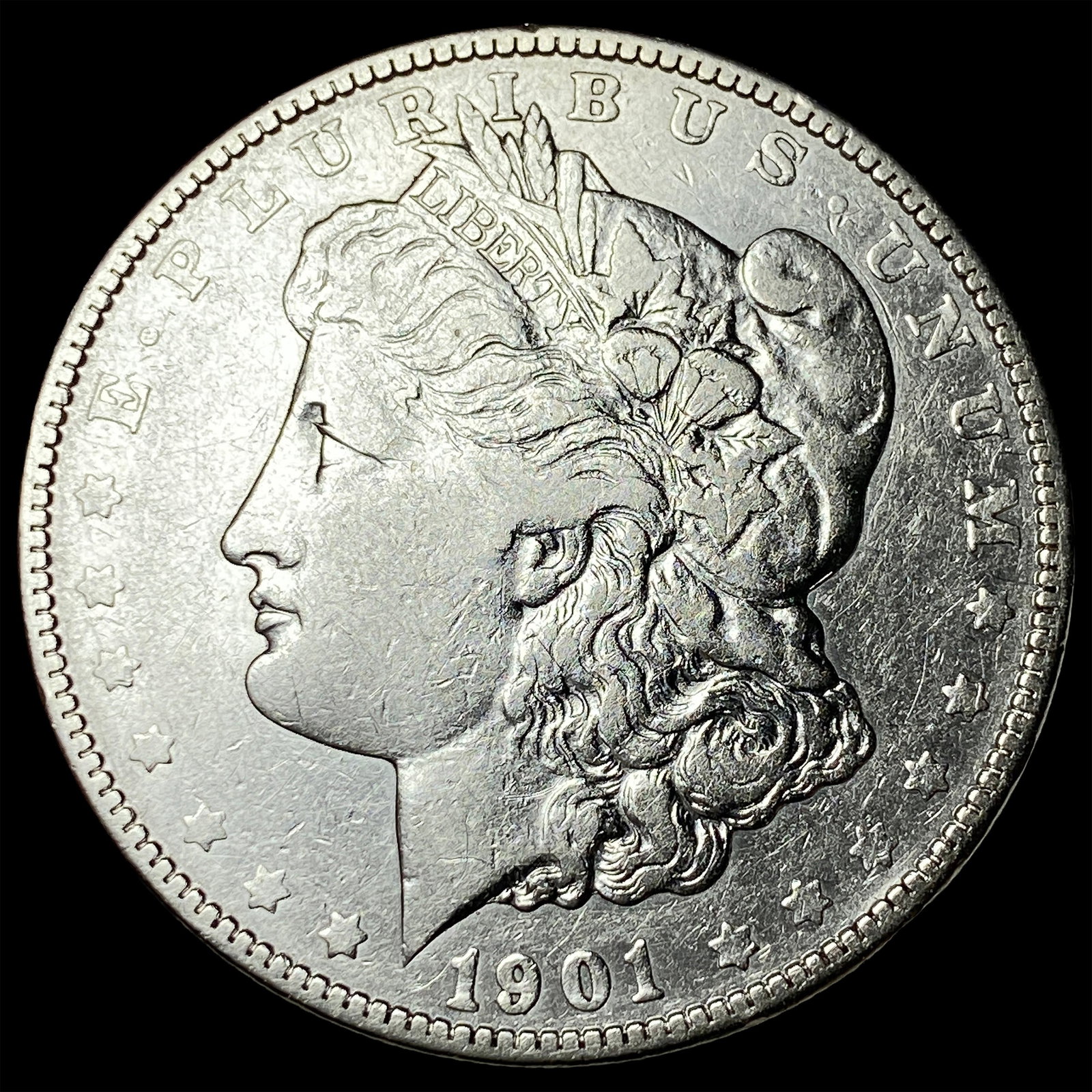 1901 Morgan Silver Dollar NEARLY UNCIRCULATED (1 of 2)