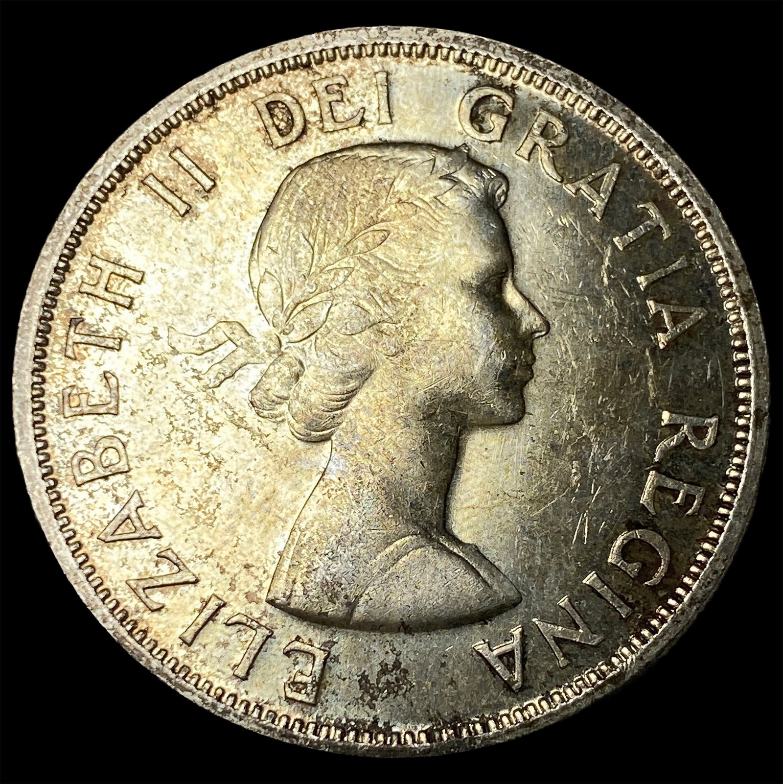 1958 Canada Silver Dollar (British Columbia) UNCIRCULATED (1 of 2)