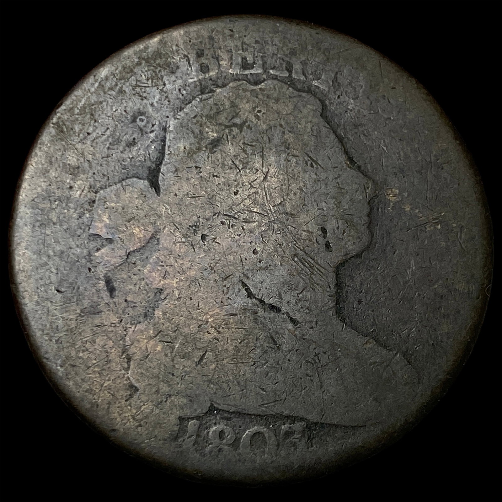 1803 Draped Bust Large Cent NICELY CIRCULATED: 1803 Draped Bust Large Cent NICELY CIRCULATED
