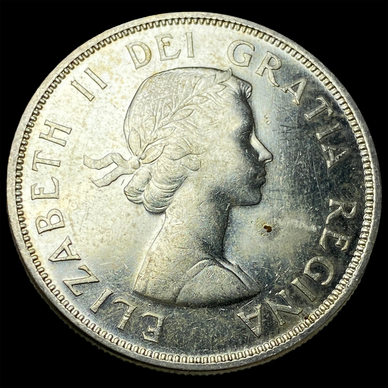 1958 Canada Silver Dollar British Columbia UNCIRCULATED (1 of 2)