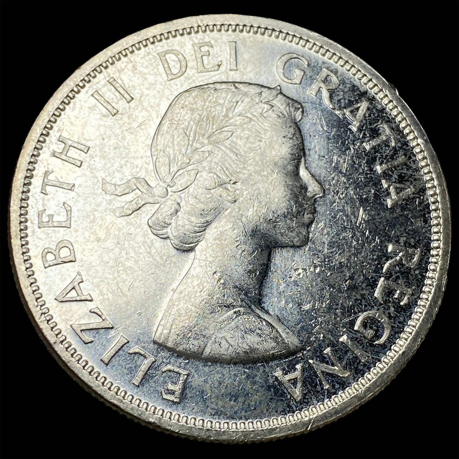 1958 Canada Silver Dollar British Columbia UNCIRCULATED (1 of 2)