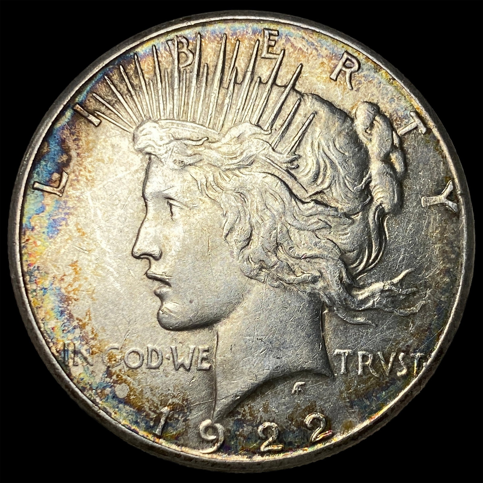 1922 Silver Peace Dollar CHOICE AU: 1922 Silver Peace Dollar CHOICE AU