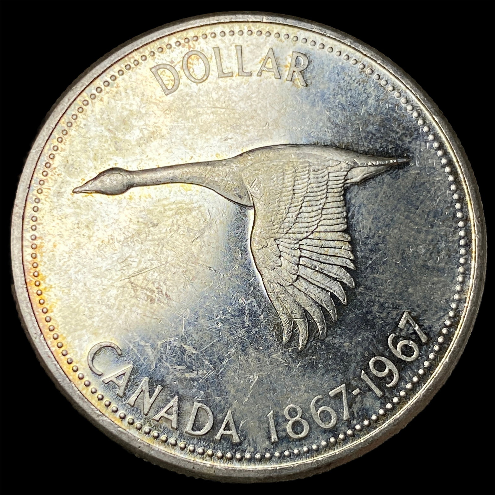 1967 Canada Silver Dollar UNCIRCULATED - 2