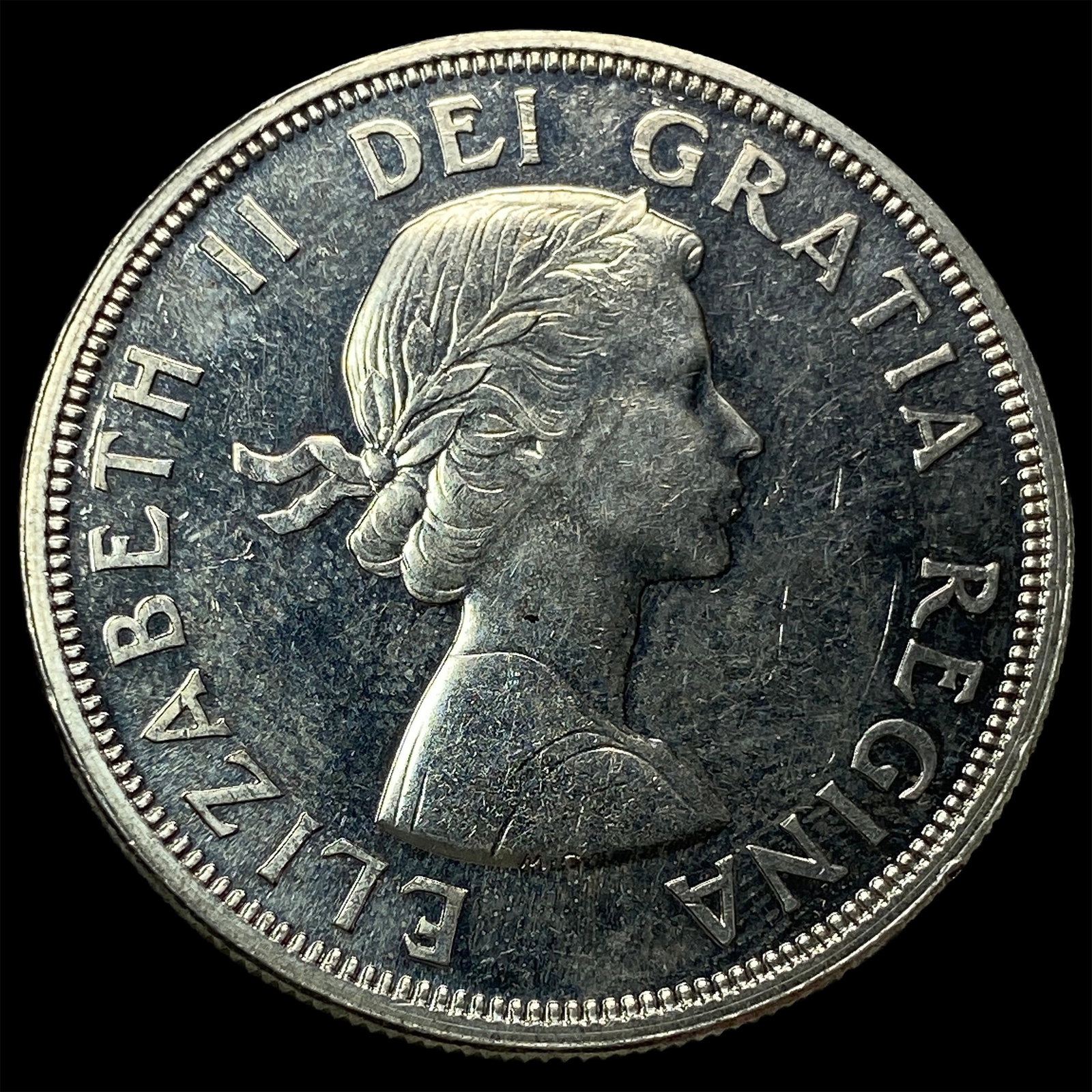 1964 Canada Silver Dollar Charlottetown UNCIRCULATED: 1964 Canada Silver Dollar Charlottetown UNCIRCULATED