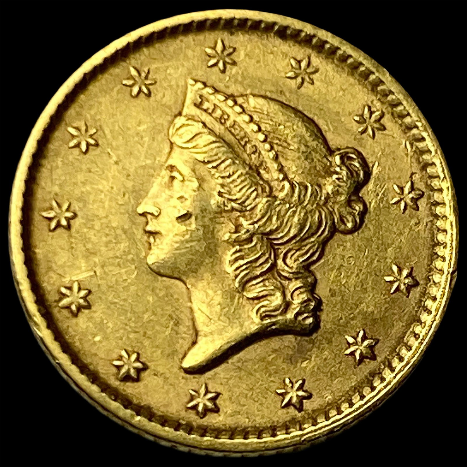 1852 Gold $1 Type 1 CLOSELY UNCIRCULATED (1 of 2)