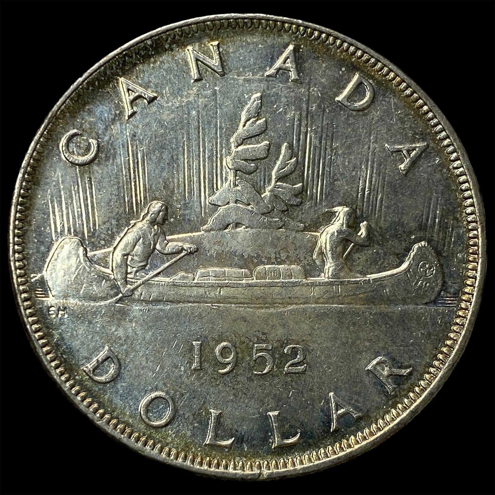 1952 Canada Silver Dollar UNCIRCULATED - 2