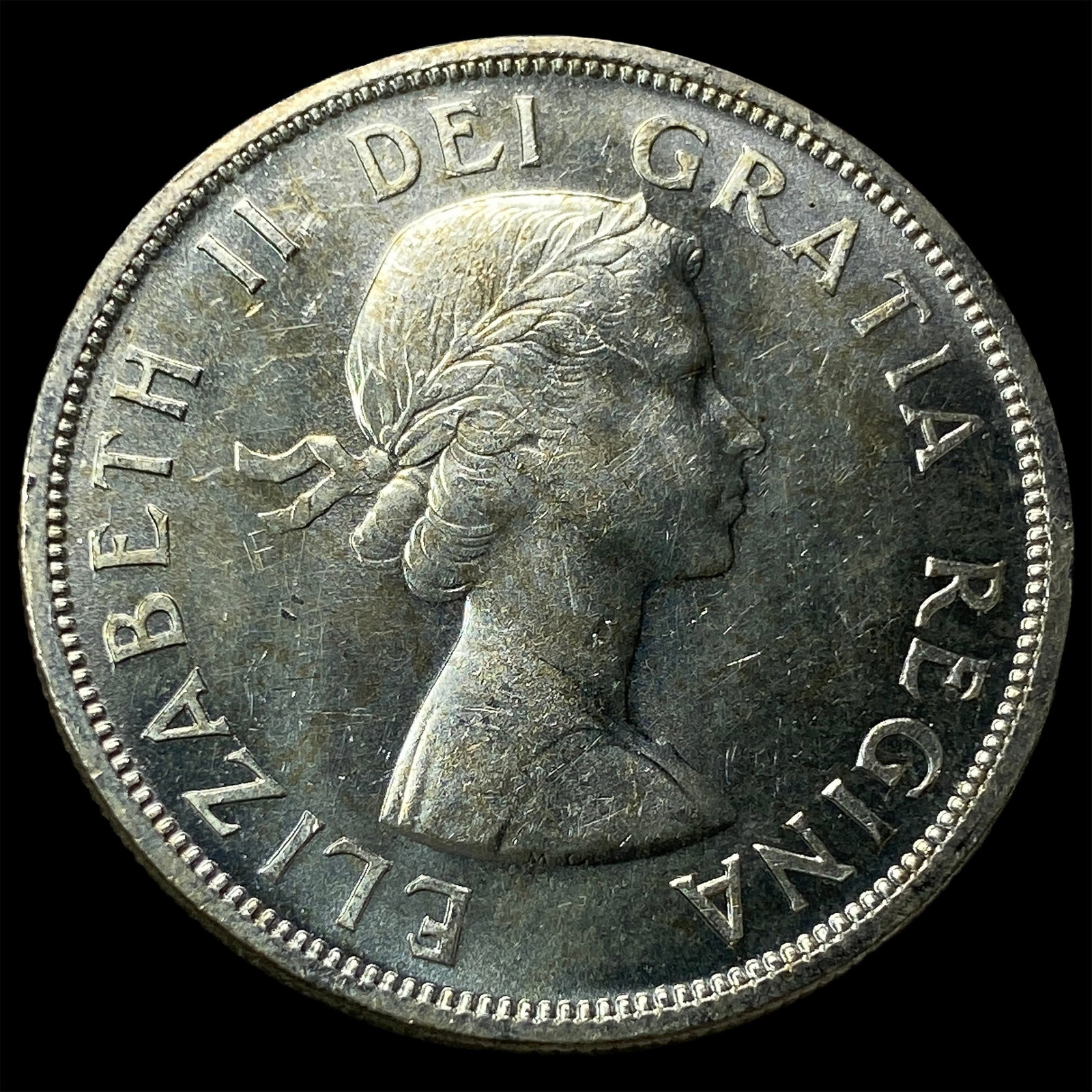 1958 Canada Silver Dollar British Columbia UNCIRCULATED (1 of 2)