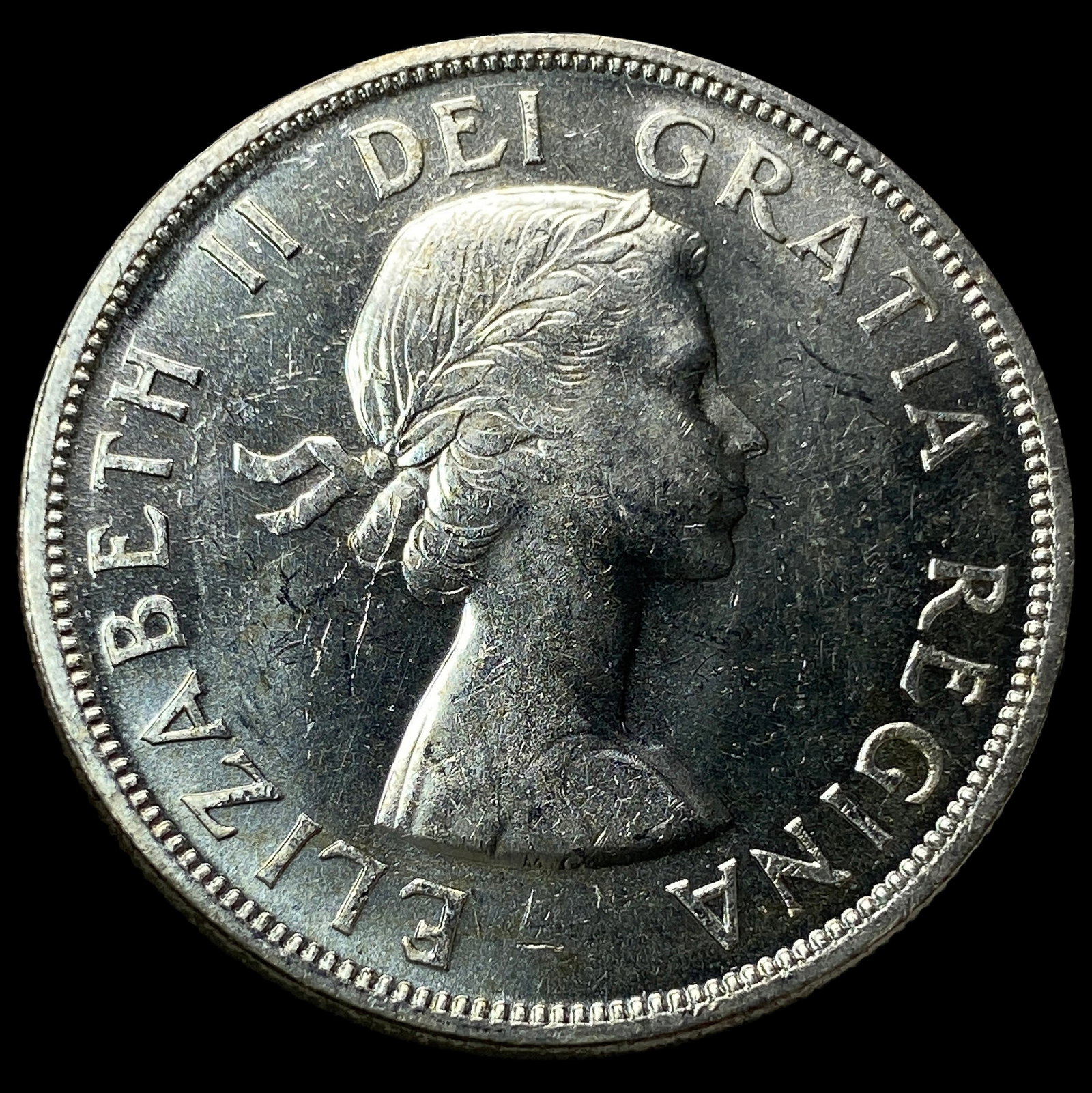 1958 Canada Silver Dollar British Columbia UNCIRCULATED (1 of 2)