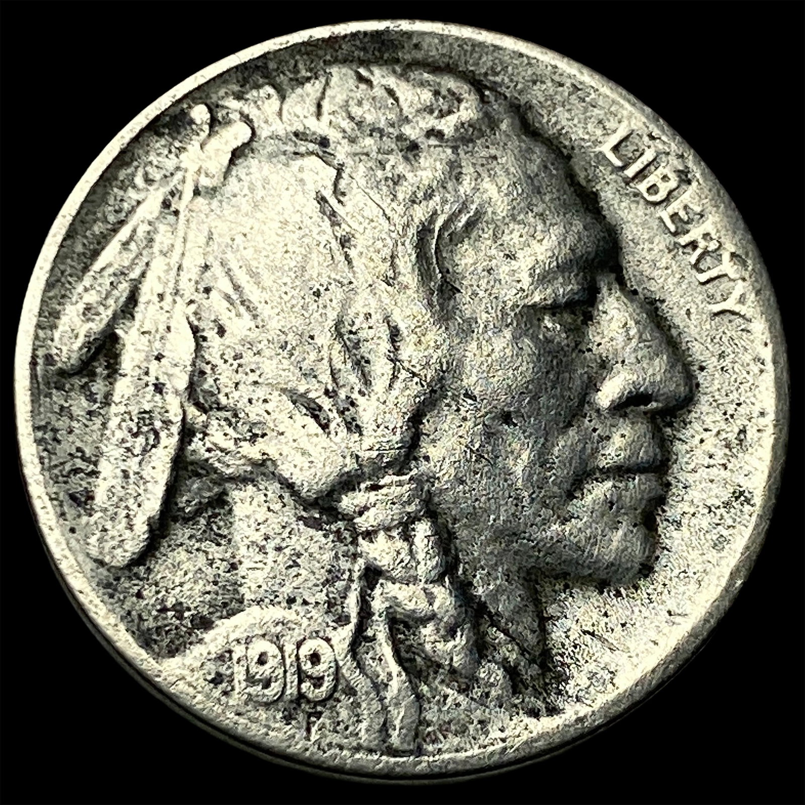 1919-S Buffalo Nickel NEARLY UNCIRCULATED: 1919-S Buffalo Nickel NEARLY UNCIRCULATED