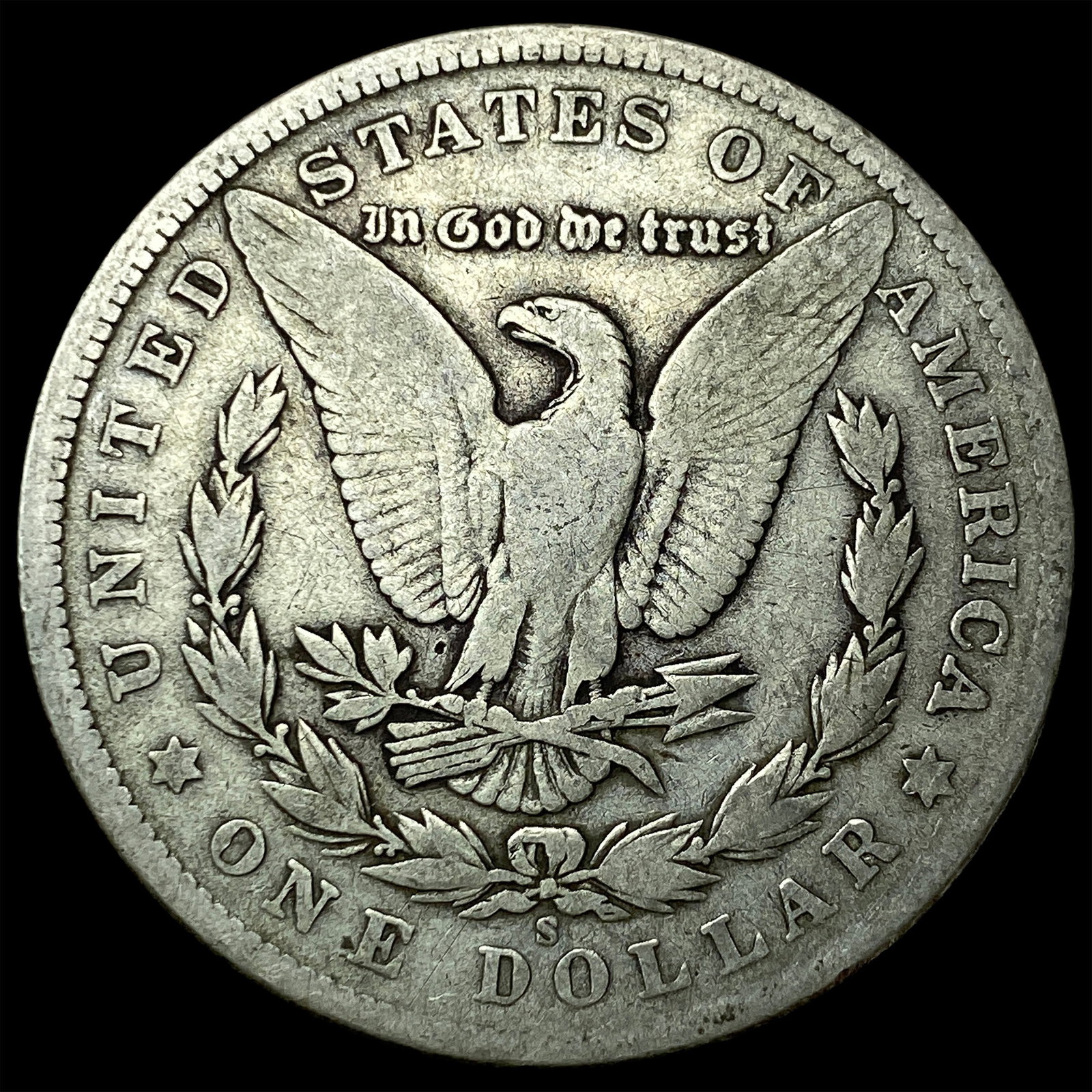 1904-S Silver Morgan Dollar LIGHTLY CIRCULATED - 2