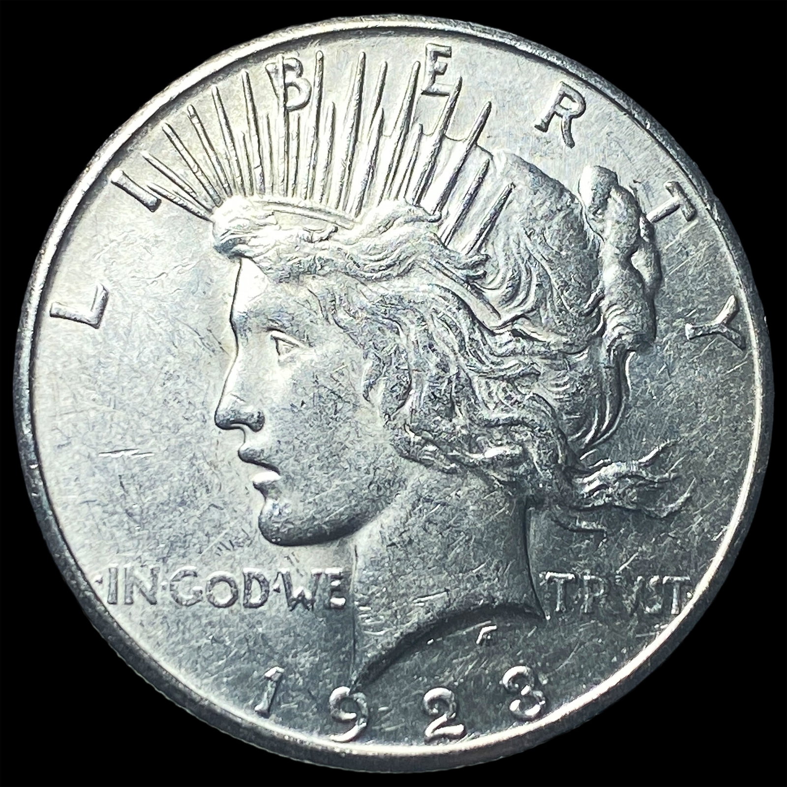 1923-S Silver Peace Dollar UNCIRCULATED: 1923-S Silver Peace Dollar UNCIRCULATED