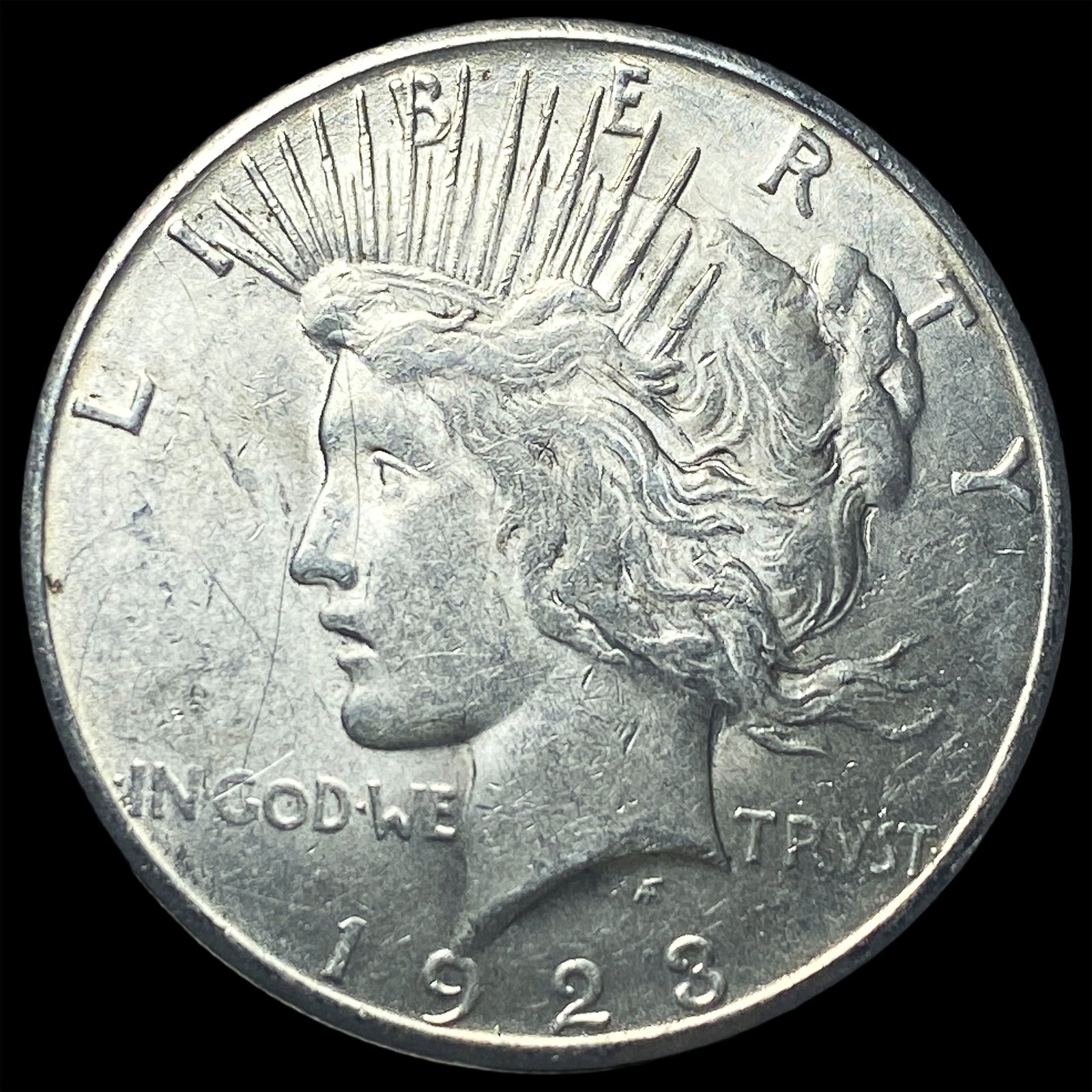 1923-S Silver Peace Dollar UNCIRCULATED: 1923-S Silver Peace Dollar UNCIRCULATED