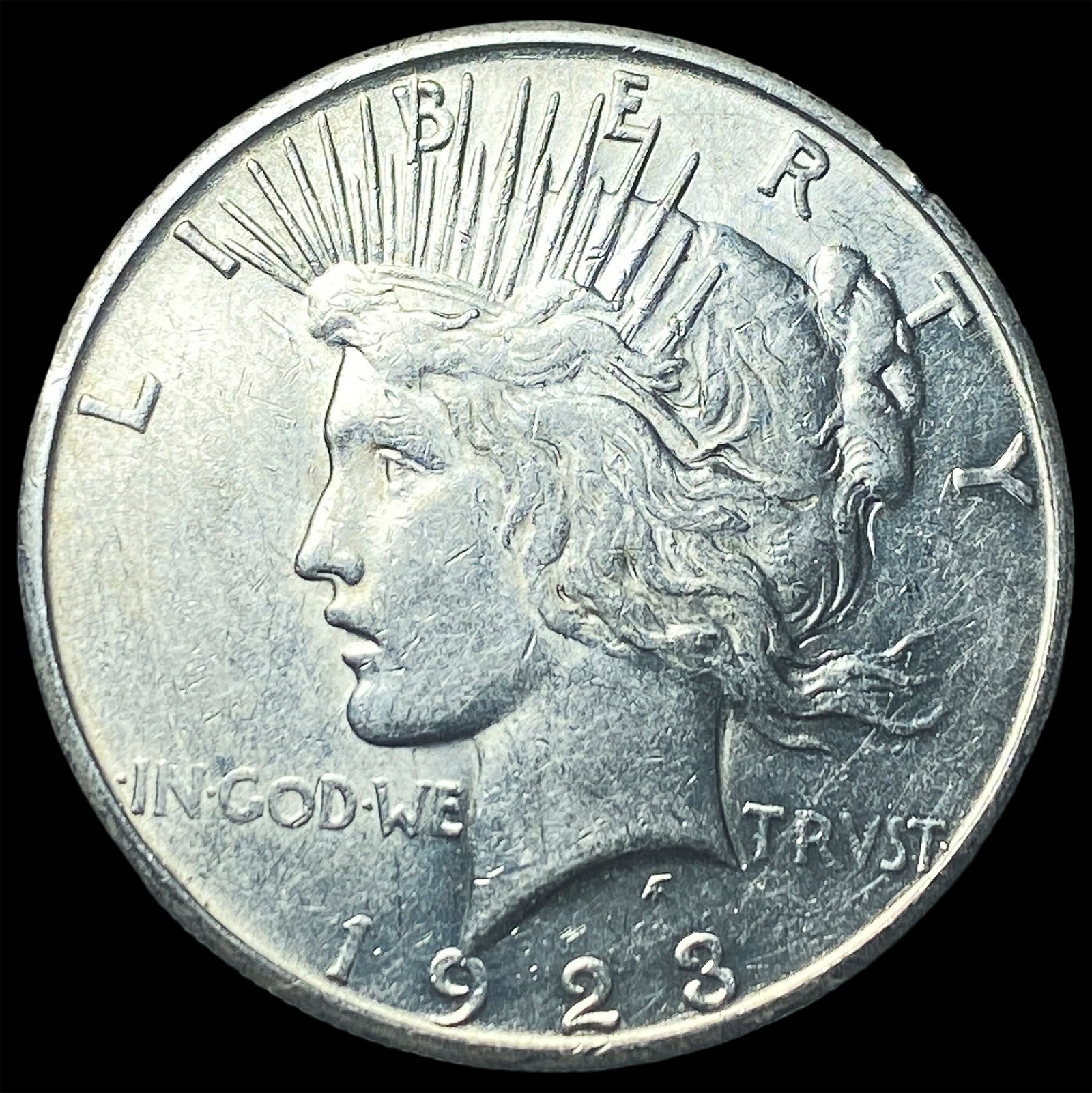 1923-S Silver Peace Dollar UNCIRCULATED: 1923-S Silver Peace Dollar UNCIRCULATED