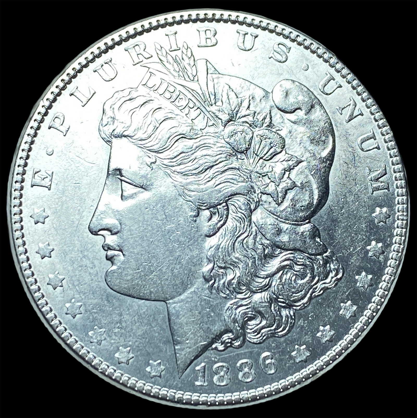 1886 Silver Morgan Dollar UNCIRCULATED: 1886 Silver Morgan Dollar UNCIRCULATED