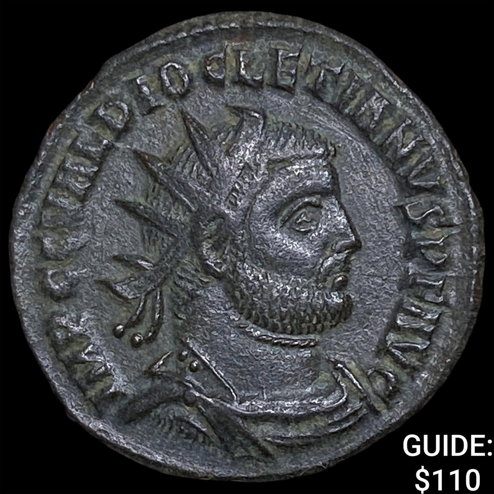 Roman Diocletian 284-305 AD BI Nummus: Roman Diocletian 284-305 AD BI Nummus