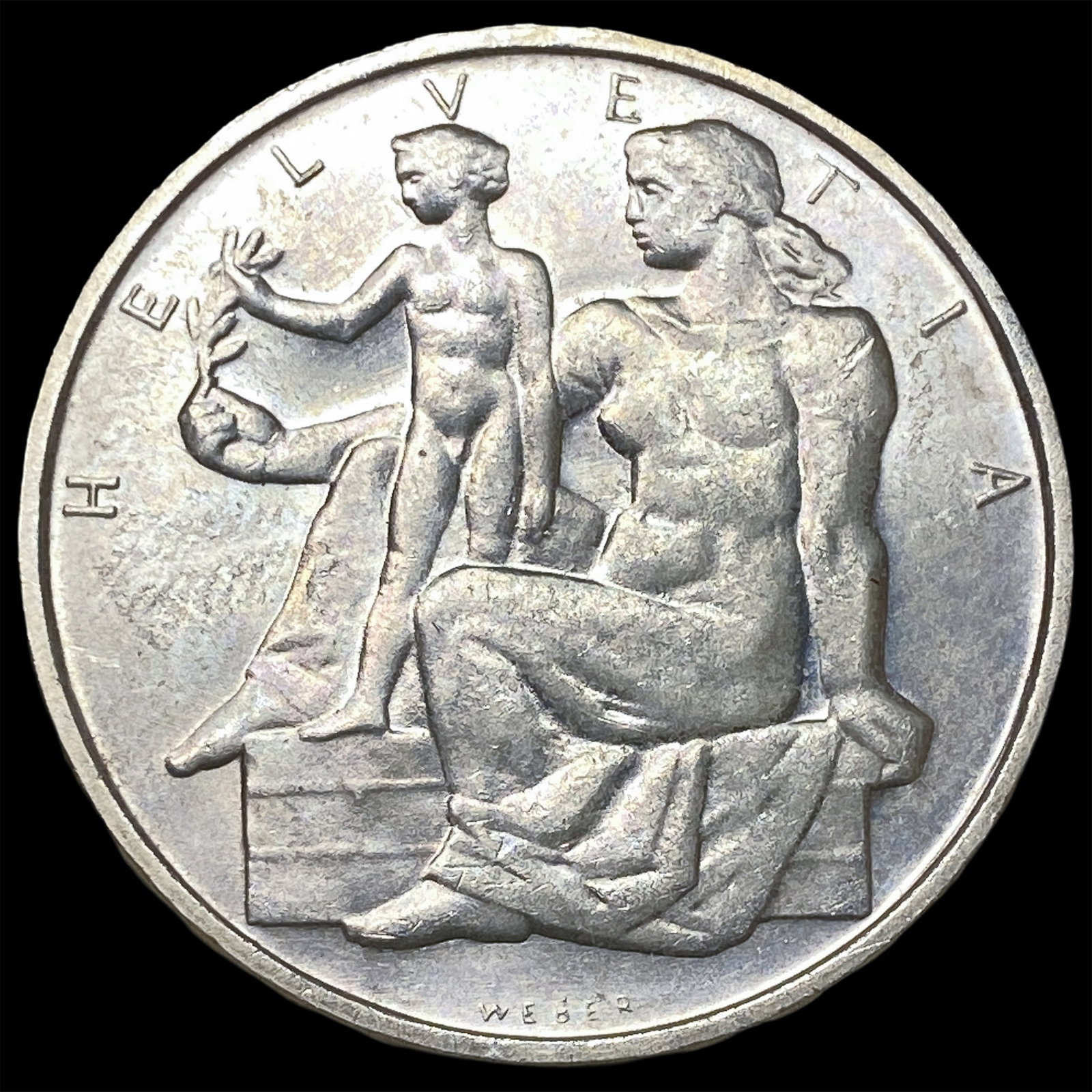 1948 Switzerland Silver 5 Francs (1 of 2)
