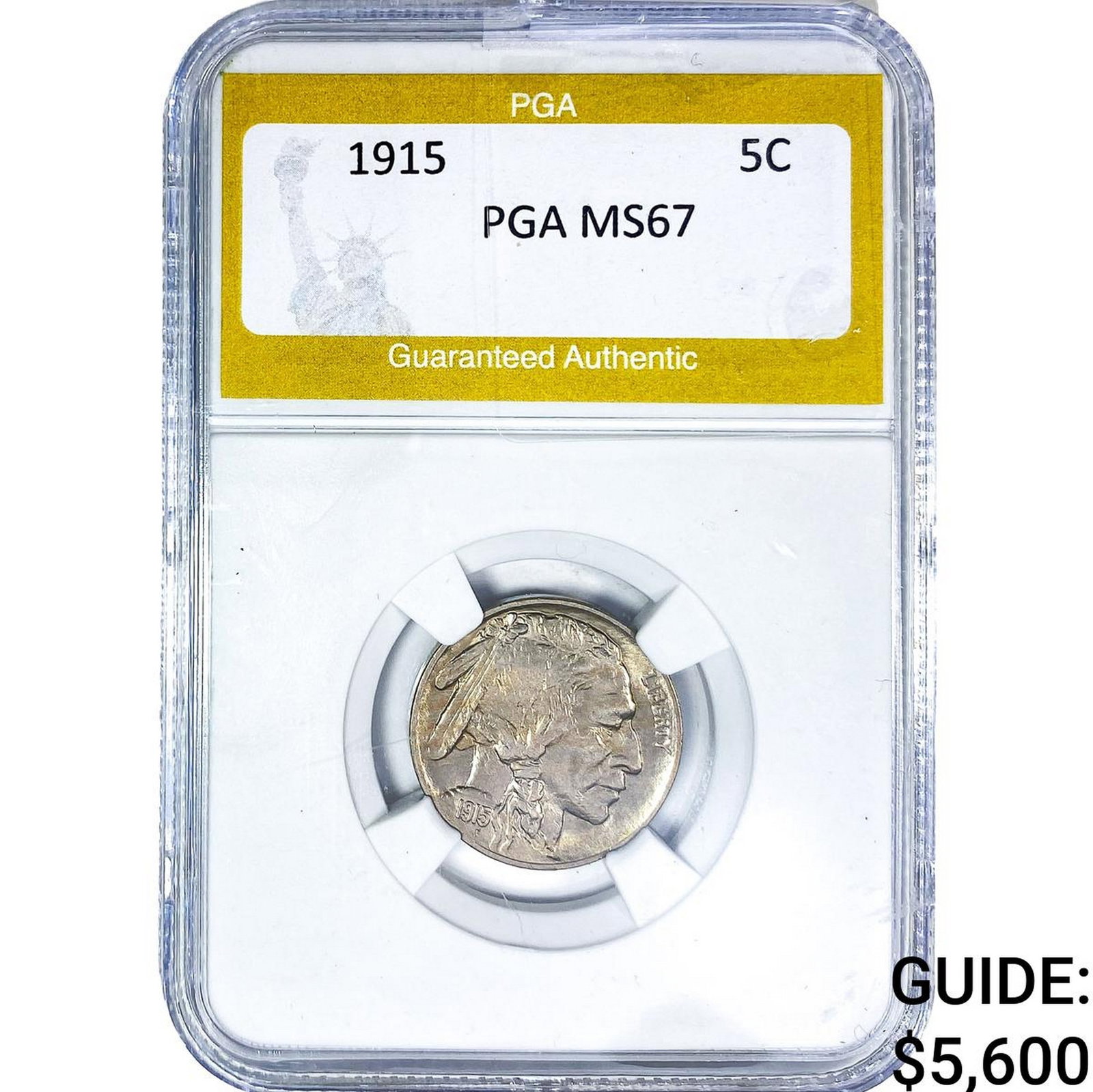 1915 Buffalo Nickel PGA MS67 (1 of 2)