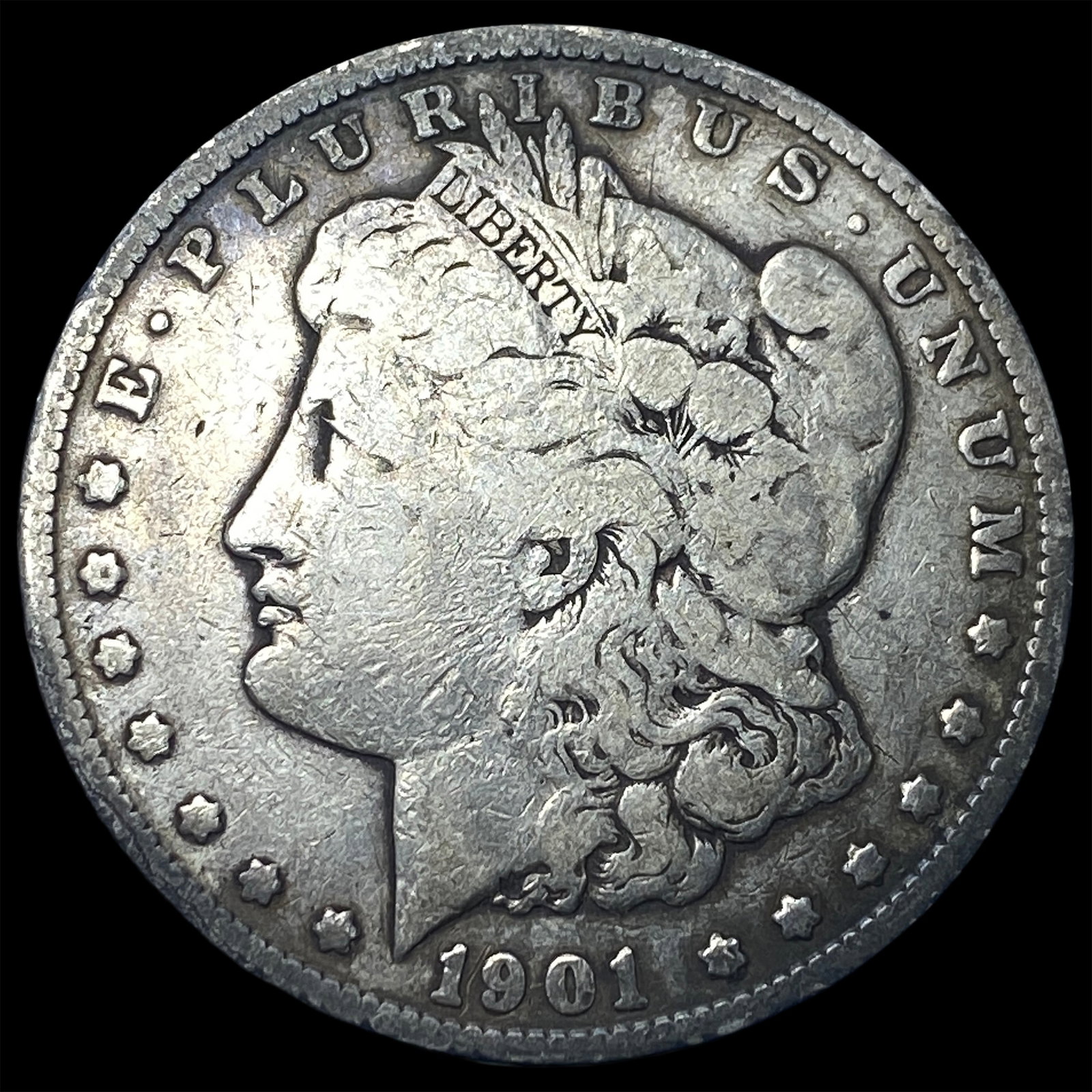 1901 Morgan Silver Dollar LIGHTLY CIRCULATED (1 of 2)