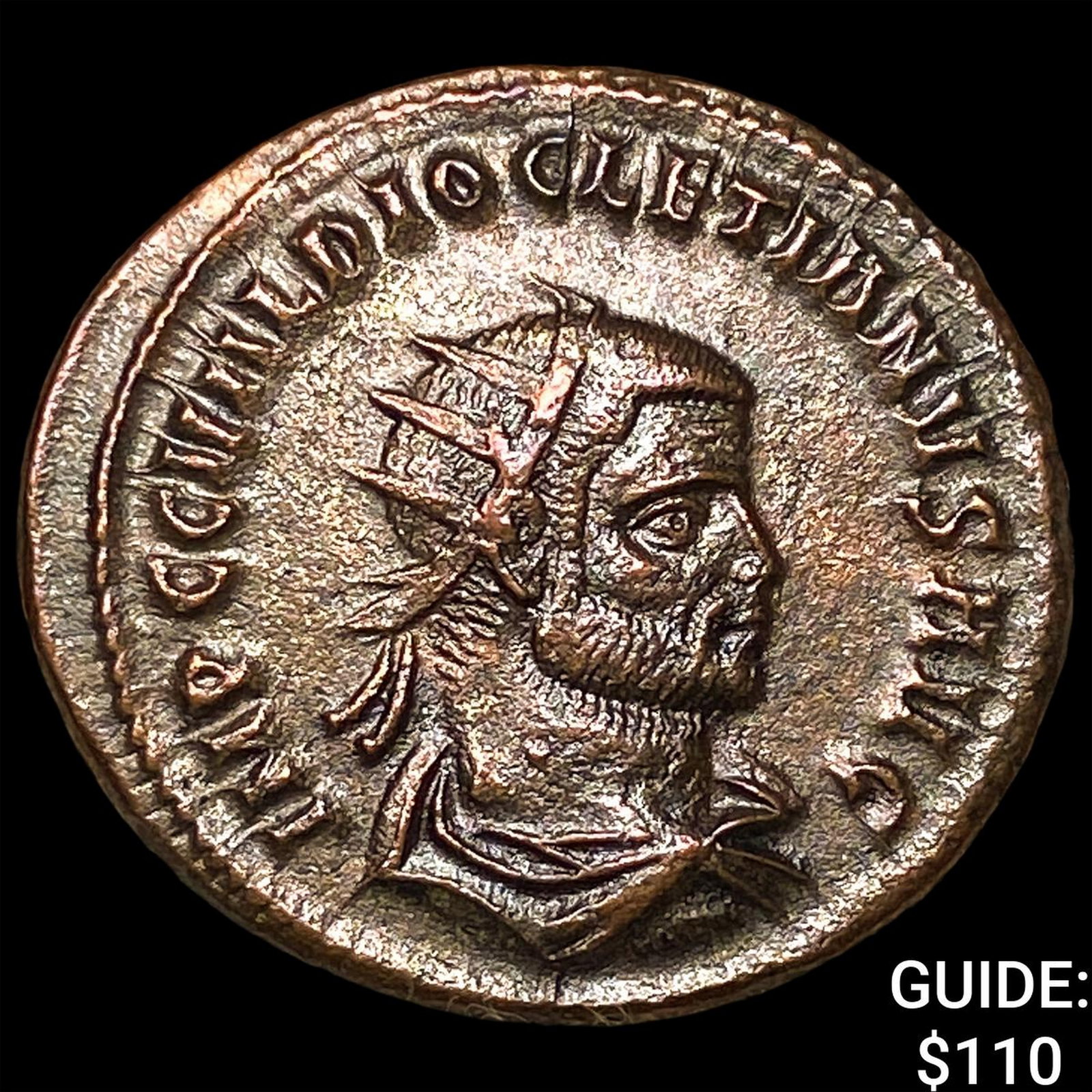 Roman Diocletian 284-305 AD BI Nummus: Roman Diocletian 284-305 AD BI Nummus