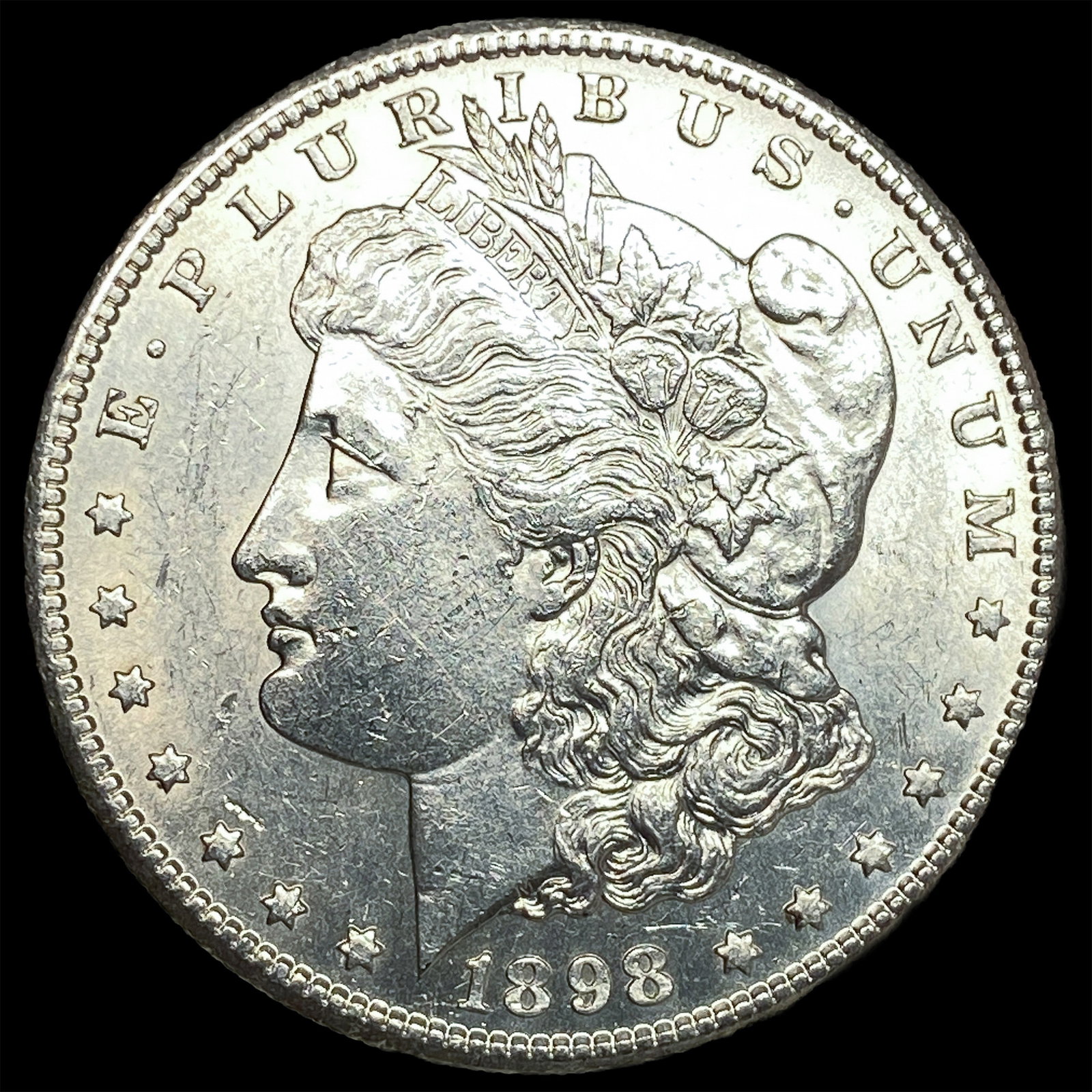 1898-S Silver Morgan Dollar UNCIRCULATED: 1898-S Silver Morgan Dollar UNCIRCULATED