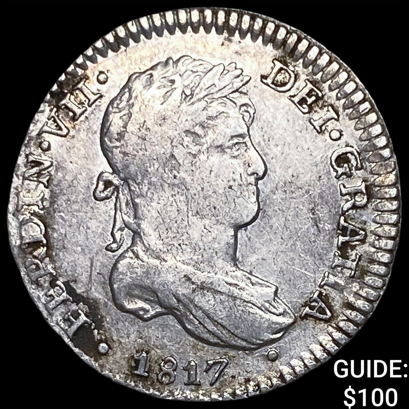 1817 JP Lima Silver 1 Real (1 of 2)