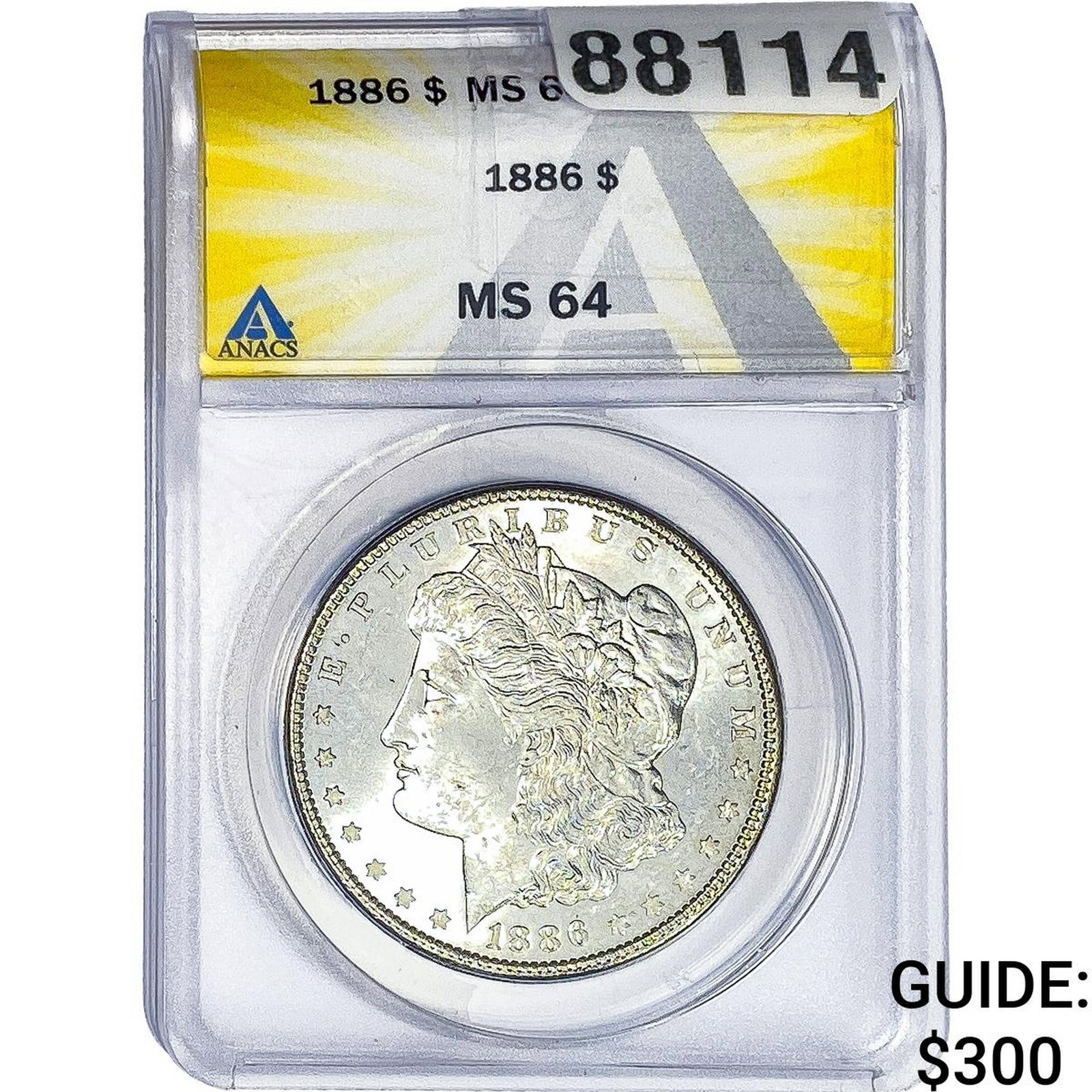 1886 Morgan Silver Dollar ANACS MS64 (1 of 2)