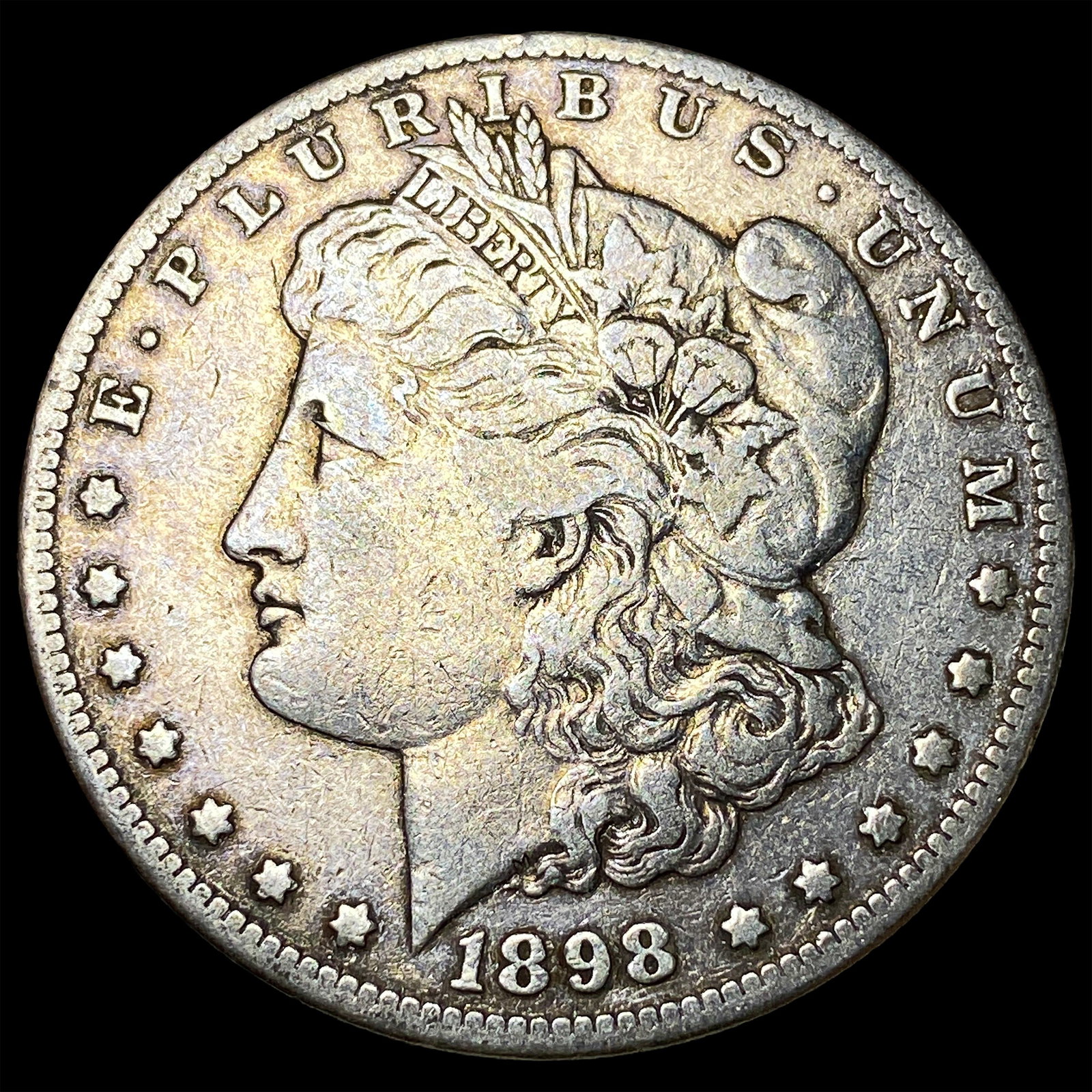 1898-S Silver Morgan Dollar NEARLY UNCIRCULATED: 1898-S Silver Morgan Dollar NEARLY UNCIRCULATED