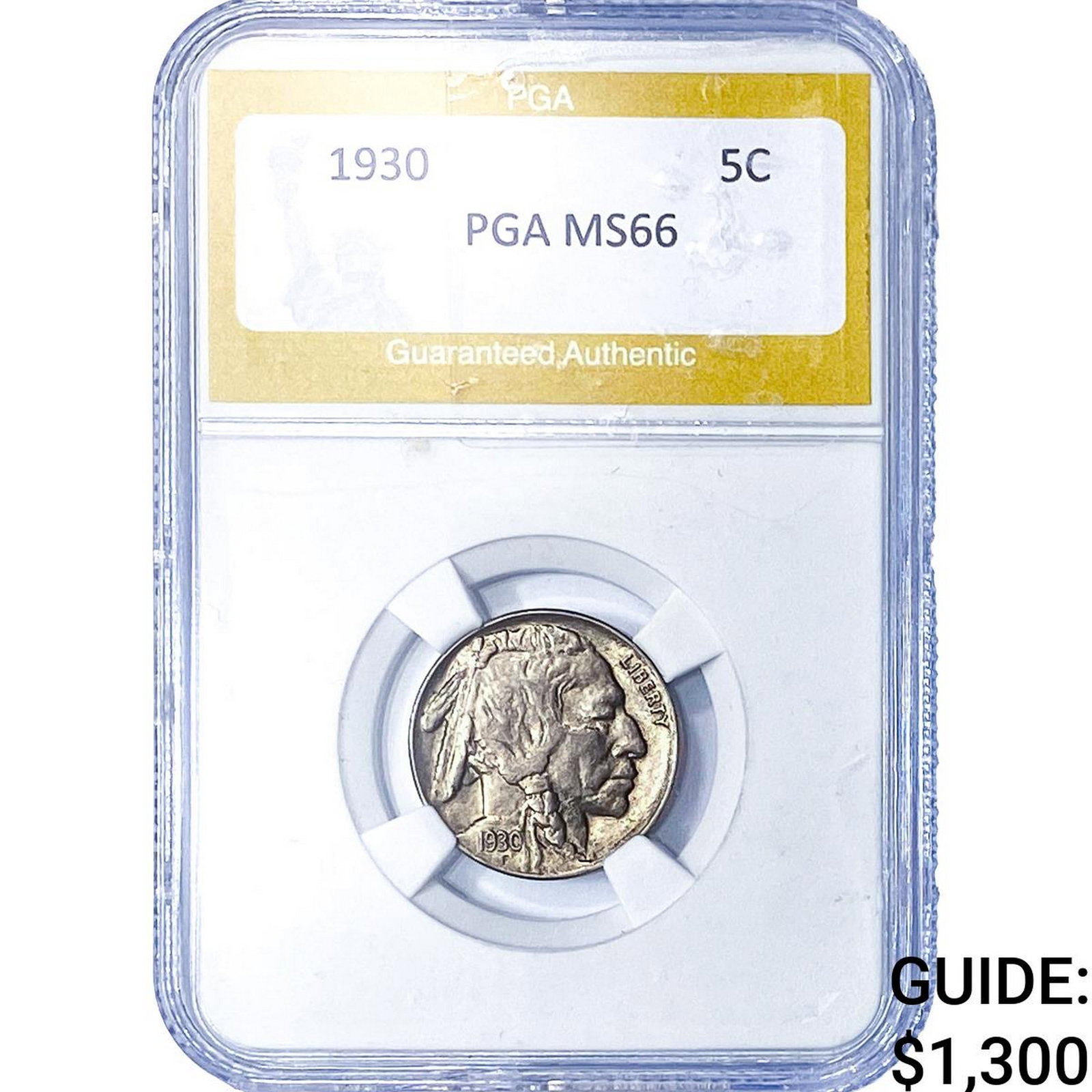 1930 Buffalo Nickel PGA MS66 (1 of 2)