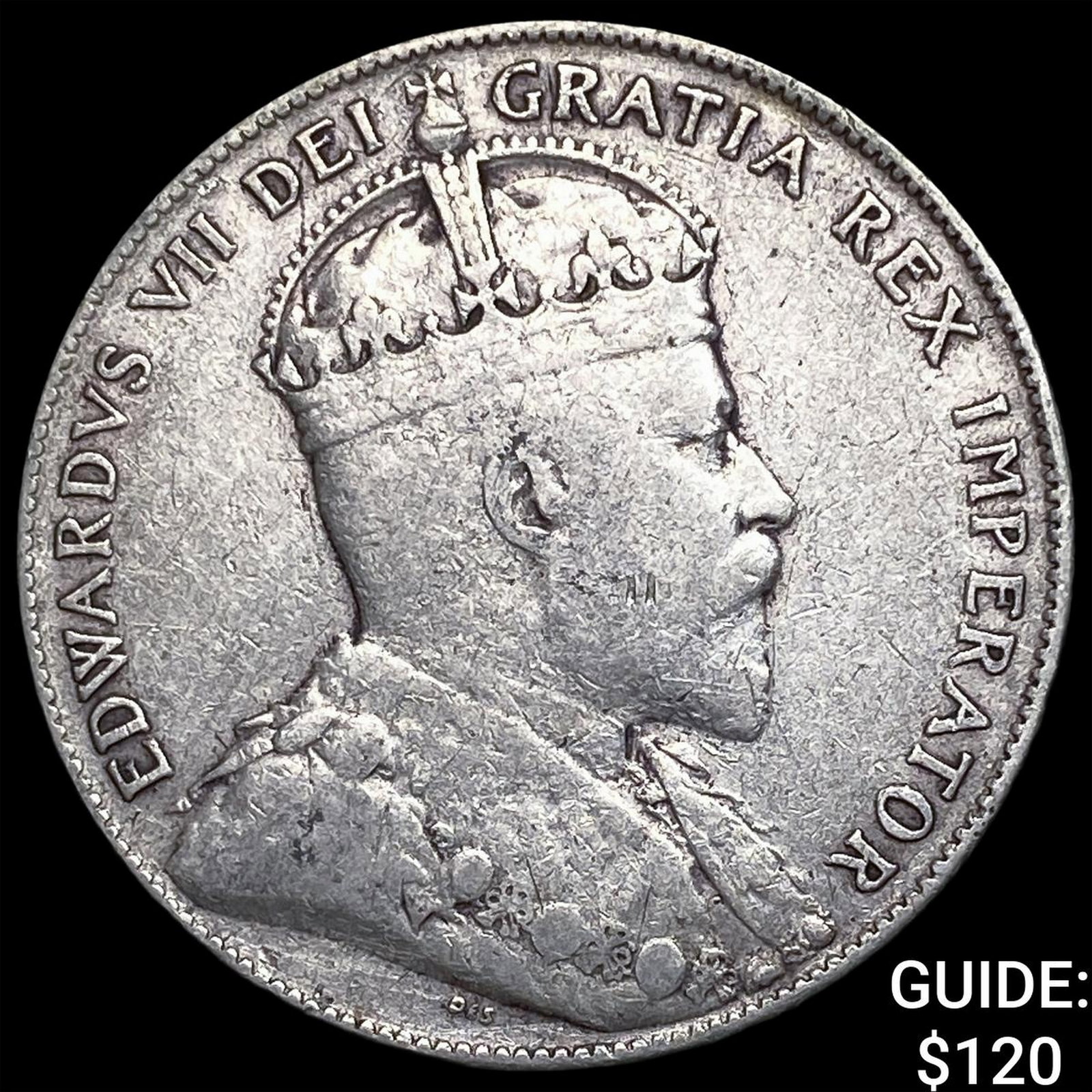 1907 Newfoundland Silver 50 Cents (1 of 2)