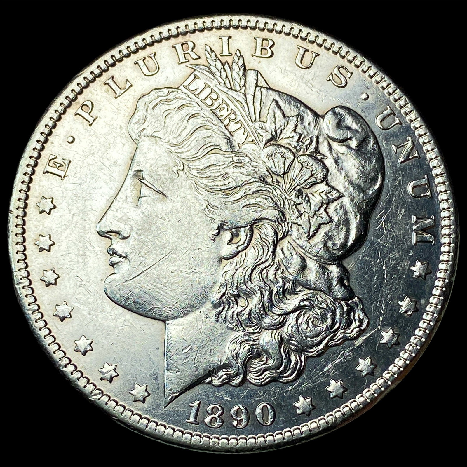 1890-CC Silver Morgan Dollar UNCIRCULATED: 1890-CC Silver Morgan Dollar UNCIRCULATED