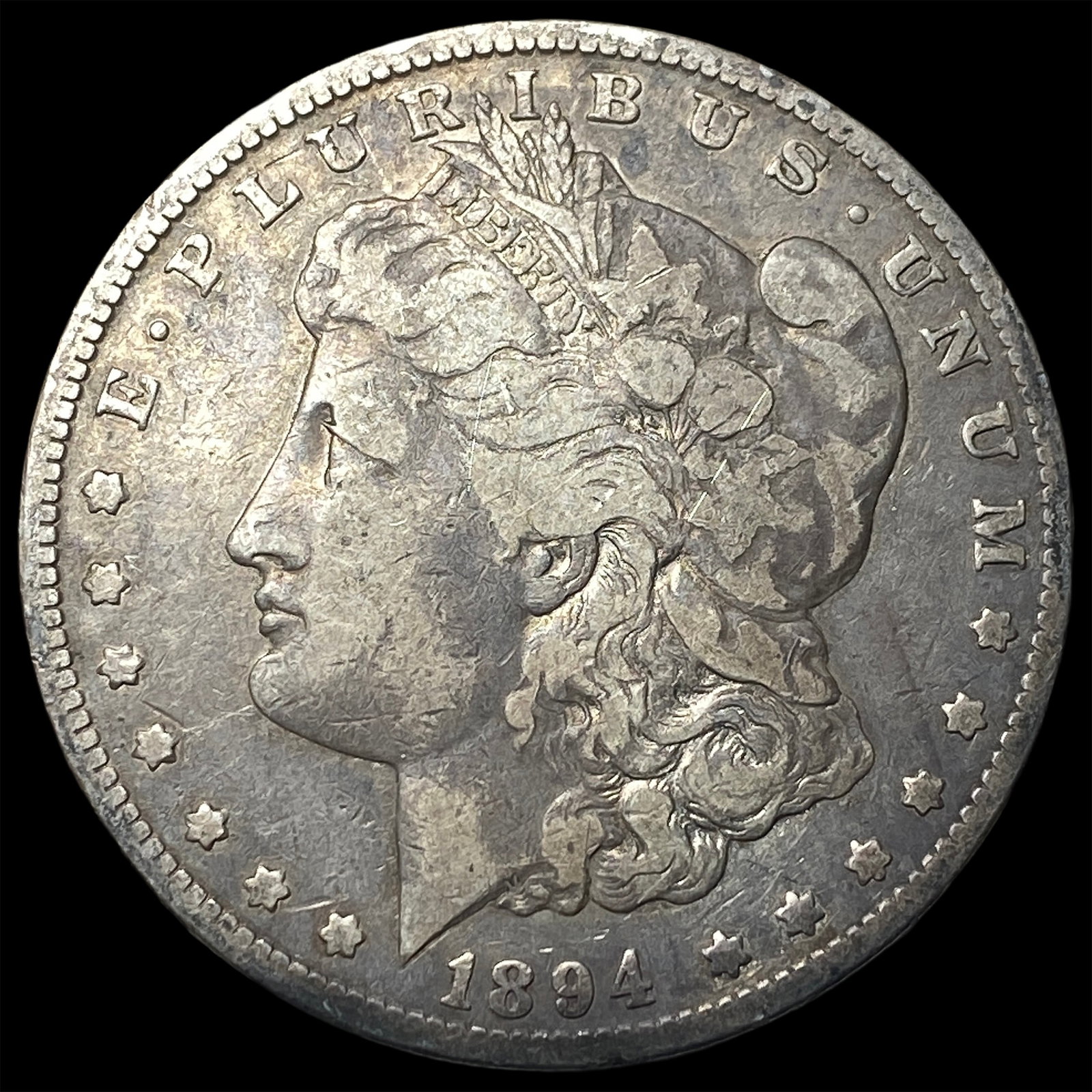 1894-O Silver Morgan Dollar NICELY CIRCULATED: 1894-O Silver Morgan Dollar NICELY CIRCULATED