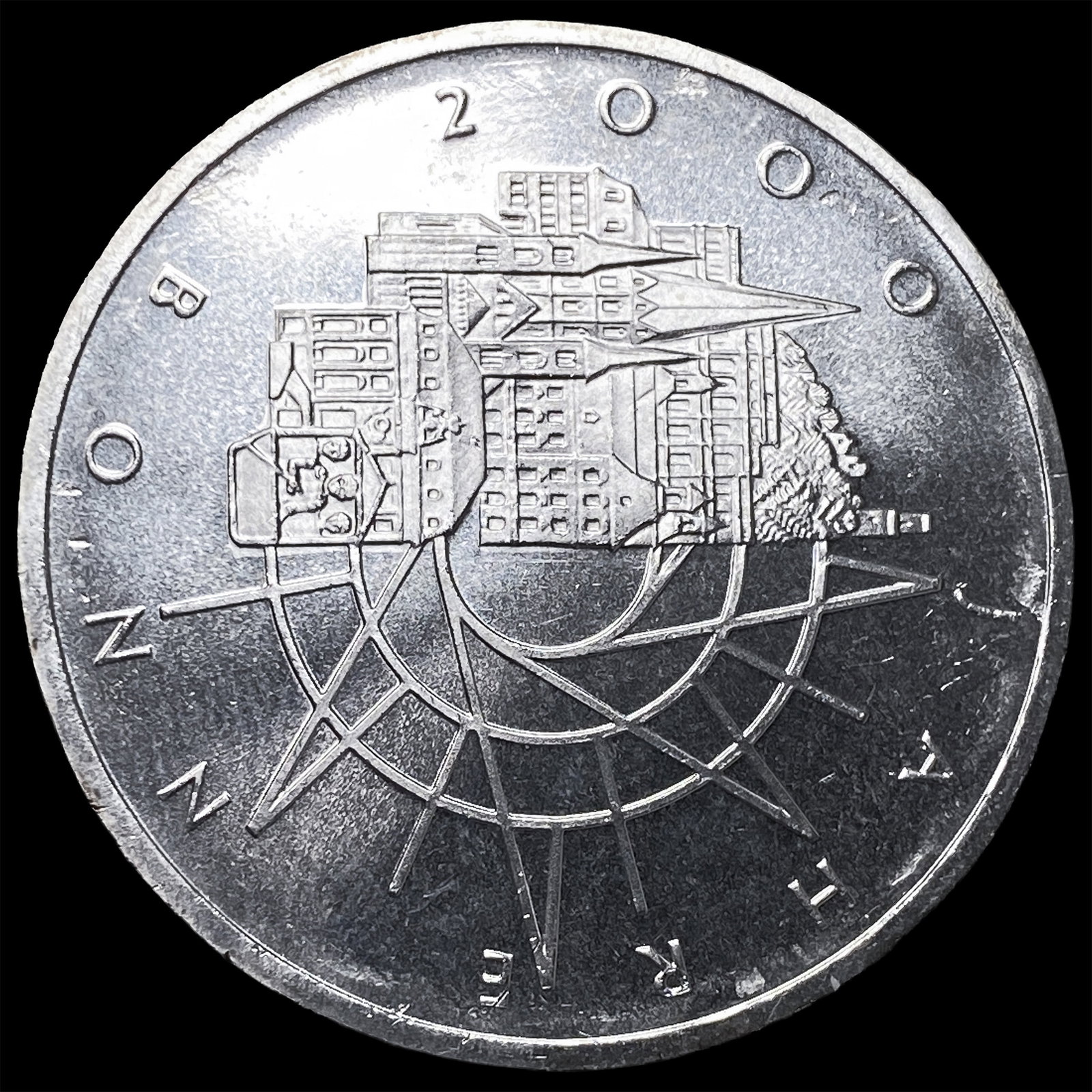1989 Germany Silver 10 Mark - 2