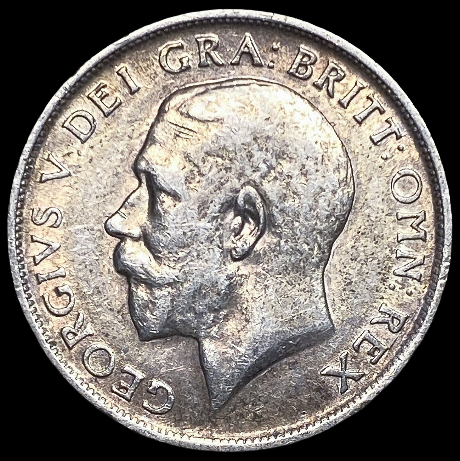 1915 Great Britain Silver 1 Shilling: 1915 Great Britain Silver 1 Shilling