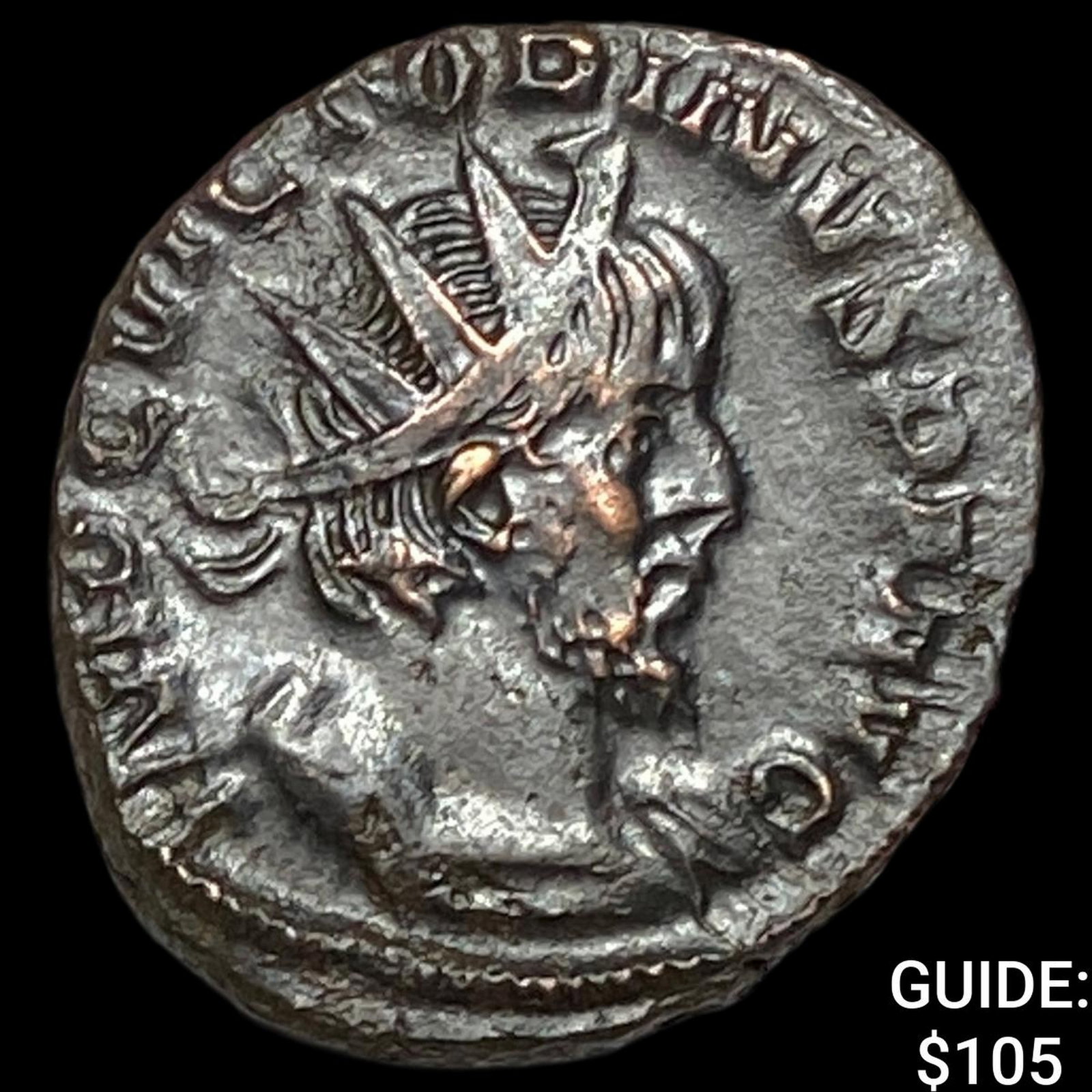 Romano-Gallic Victorinus 269-271 BI Dbl Denarius CHOICE AU: Romano-Gallic Victorinus 269-271 BI Dbl Denarius CHOICE AU
