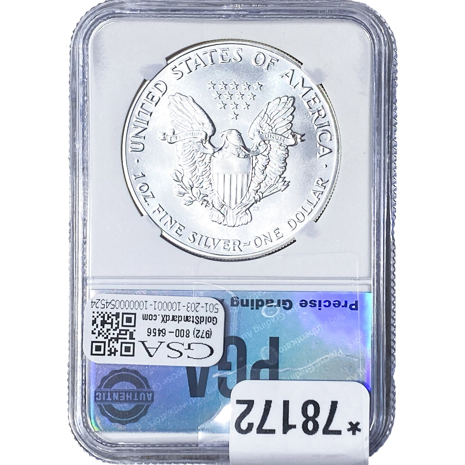 1988 Silver Eagle PGA MS70 - 2