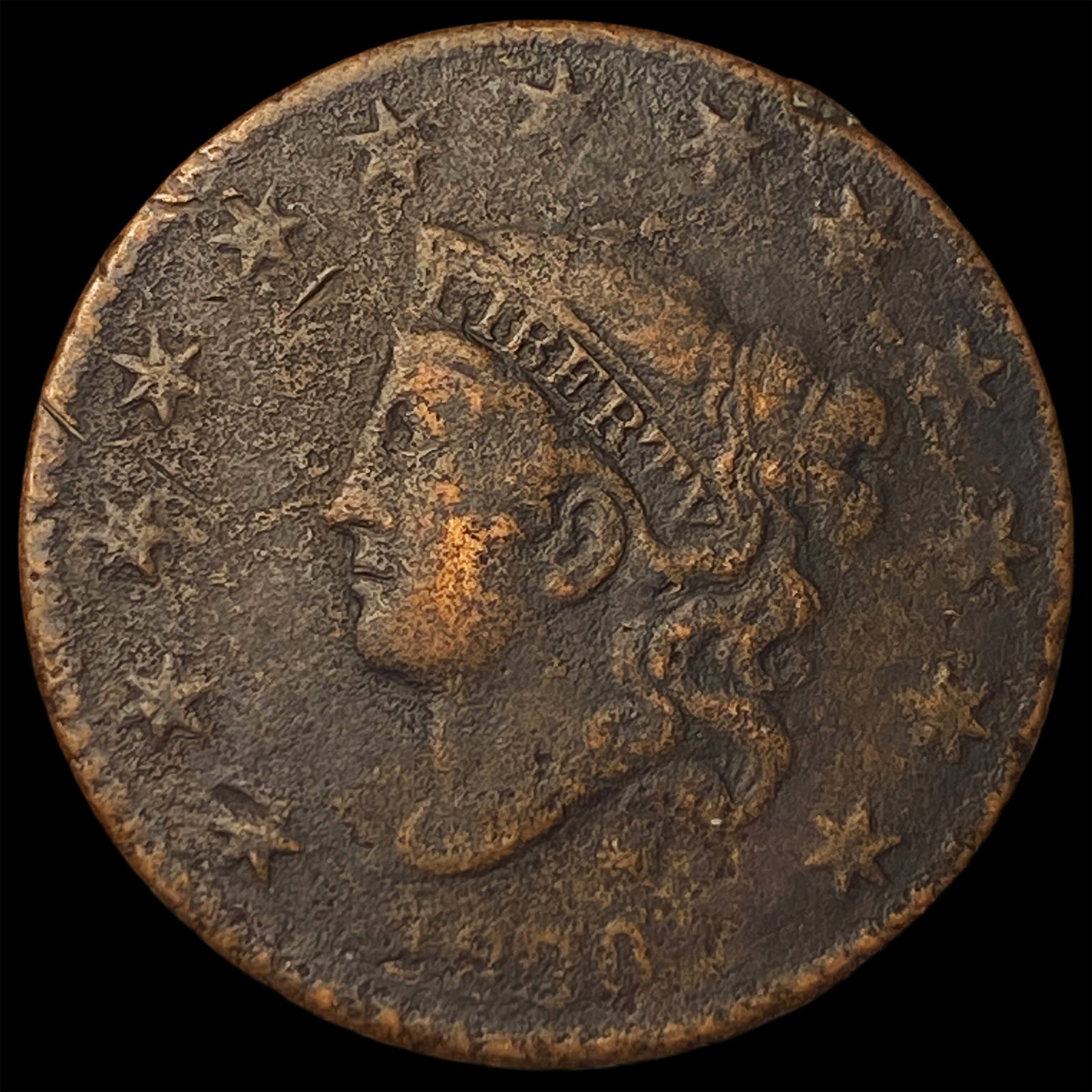 1830 Coronet Head Large Cent LIGHTLY CIRCULATED (1 of 2)