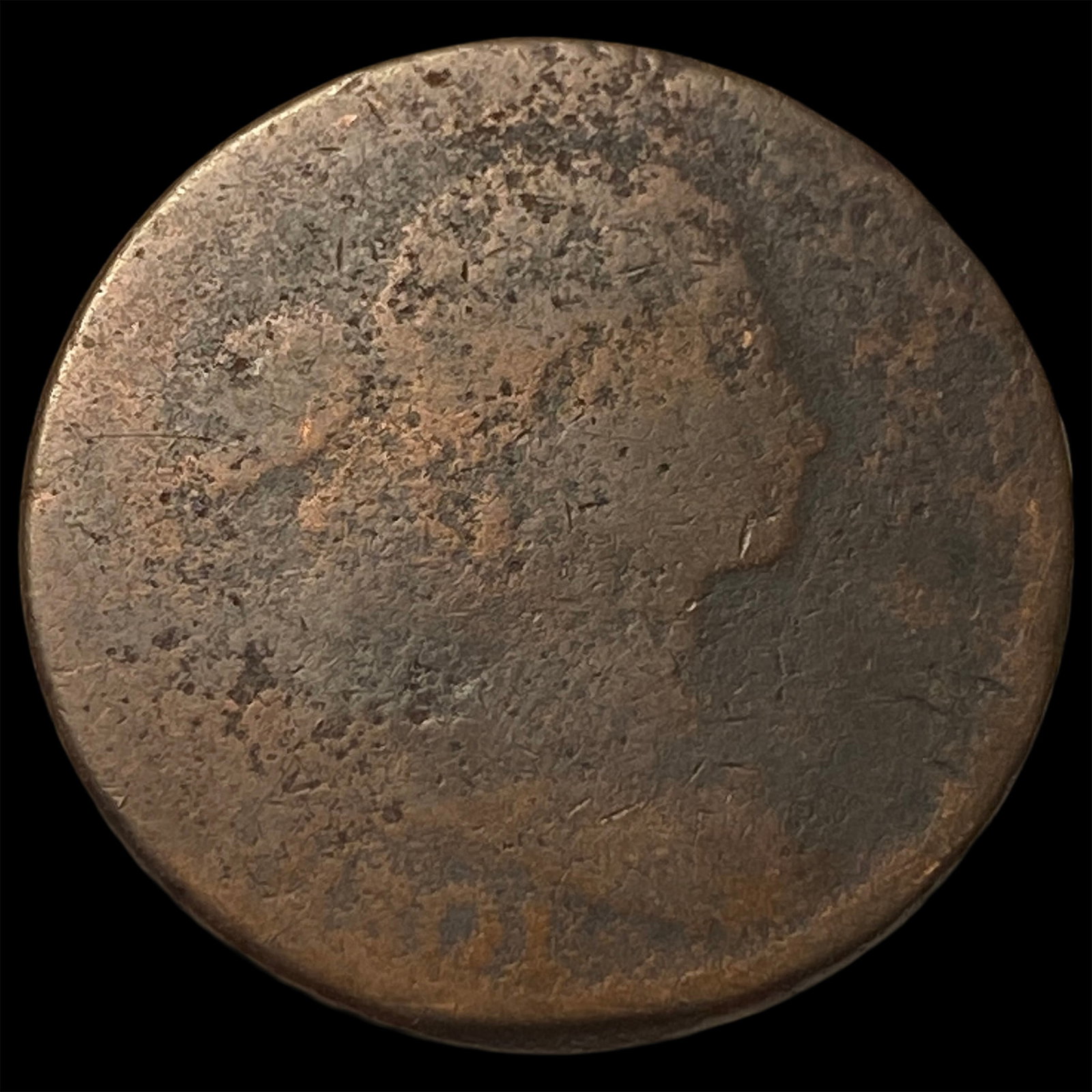 1801 Draped Bust Large Cent NICELY CIRCULATED (1 of 2)
