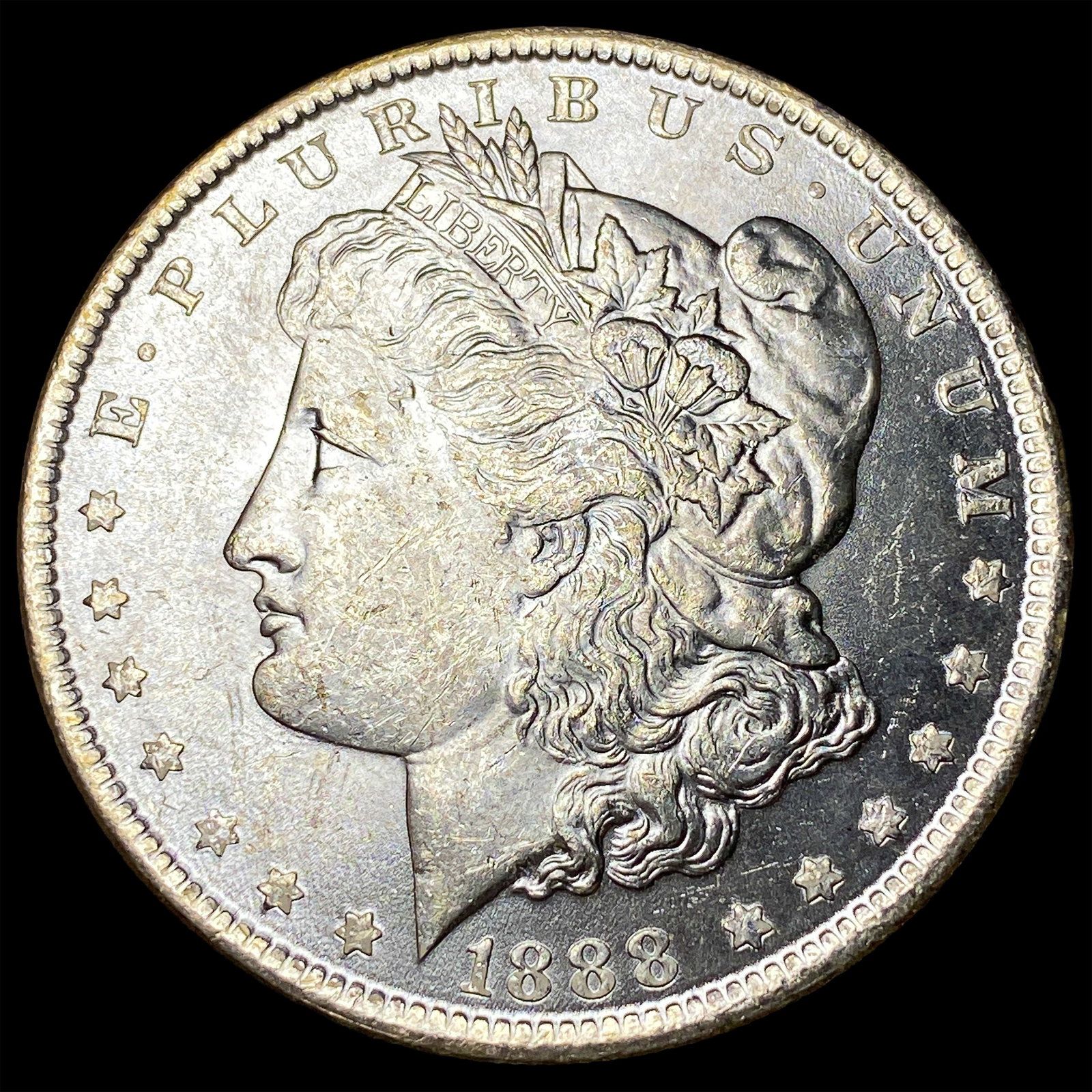 1888 Silver Morgan Dollar UNCIRCULATED: 1888 Silver Morgan Dollar UNCIRCULATED