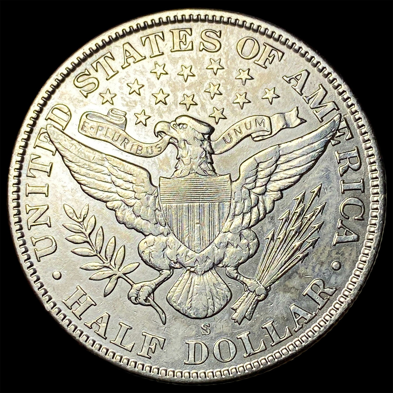 1905-S Silver Half Dollar UNCIRCULATED - 2