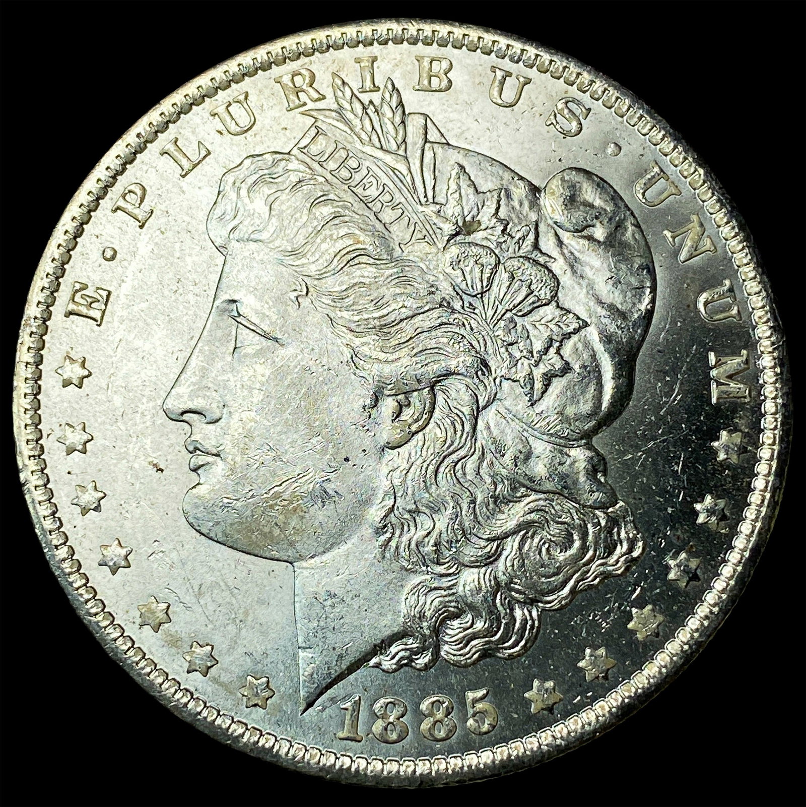 1885-O Silver Morgan Dollar CHOICE BU: 1885-O Silver Morgan Dollar CHOICE BU