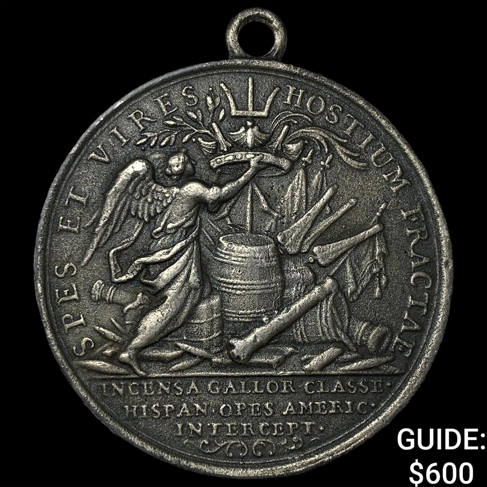 1700s Silver New World Medal (1 of 2)