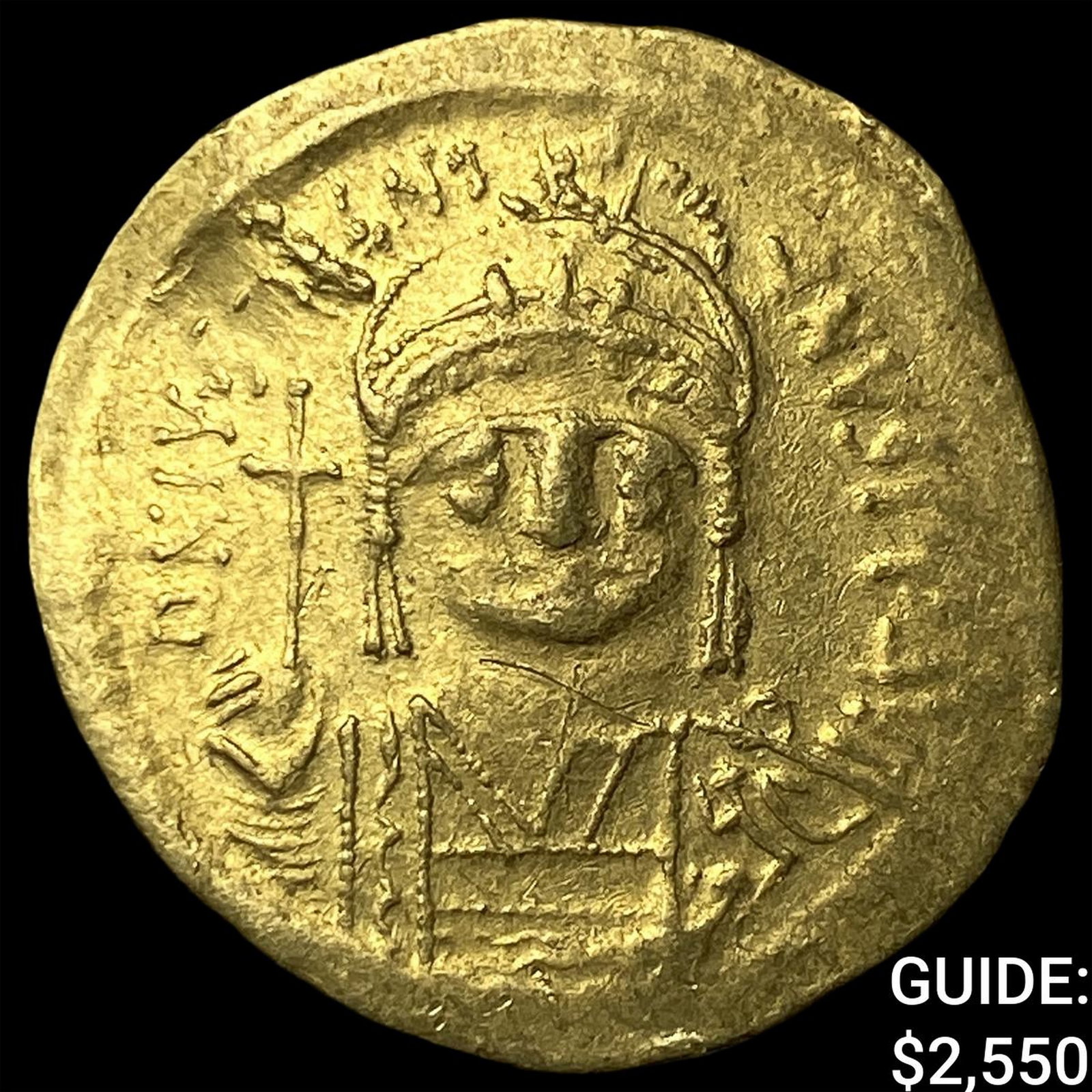 Byzantine Justinian I 527-565 Gold Solidus (1 of 2)