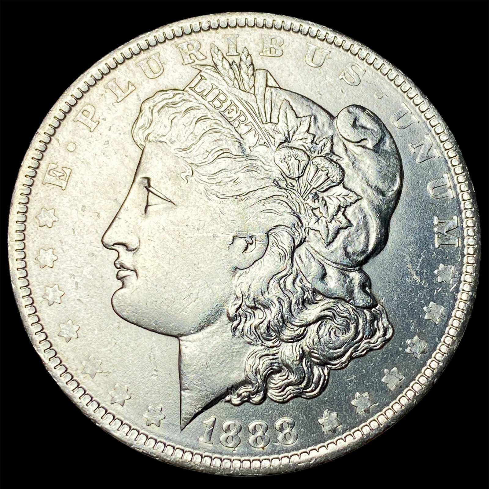 1888-O Silver Morgan Dollar CHOICE AU: 1888-O Silver Morgan Dollar CHOICE AU