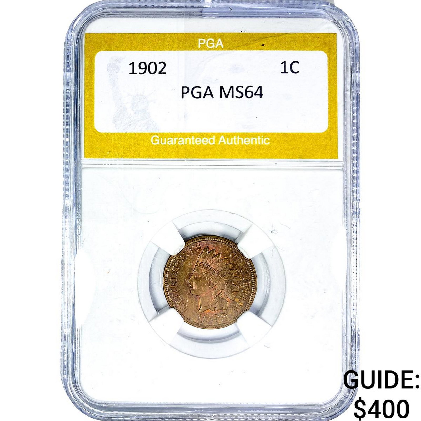 1902 Indian Head Cent PGA MS64 (1 of 2)