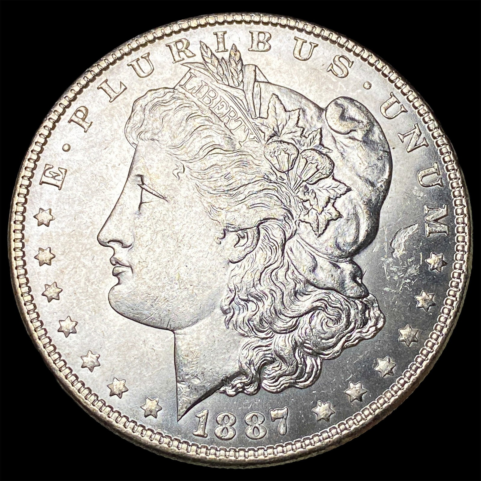 1887 Morgan Silver Dollar UNCIRCULATED: 1887 Morgan Silver Dollar UNCIRCULATED