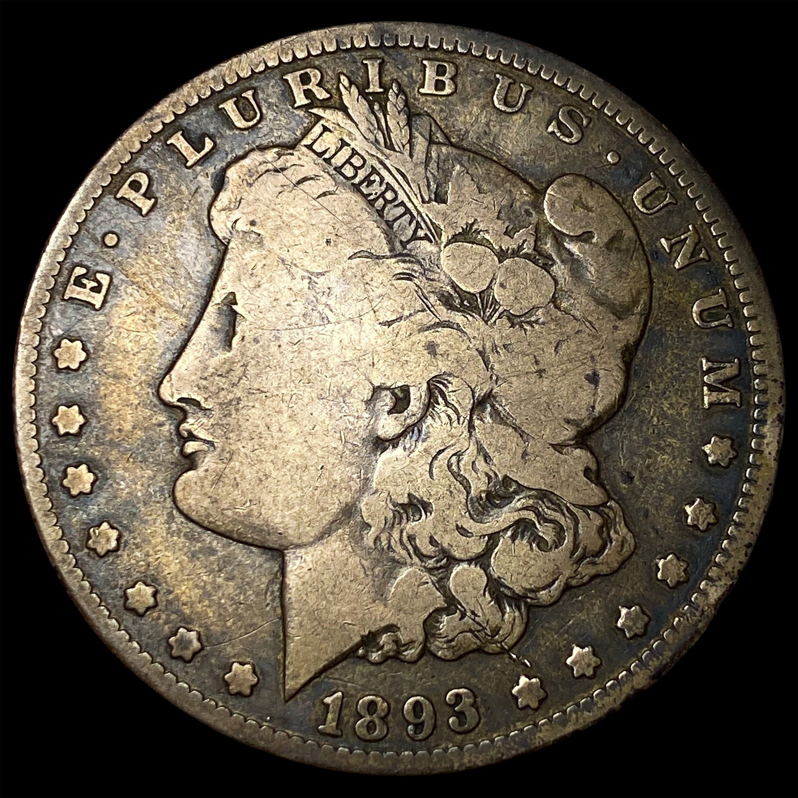 1893-O Silver Morgan Dollar NICELY CIRCULATED: 1893-O Silver Morgan Dollar NICELY CIRCULATED