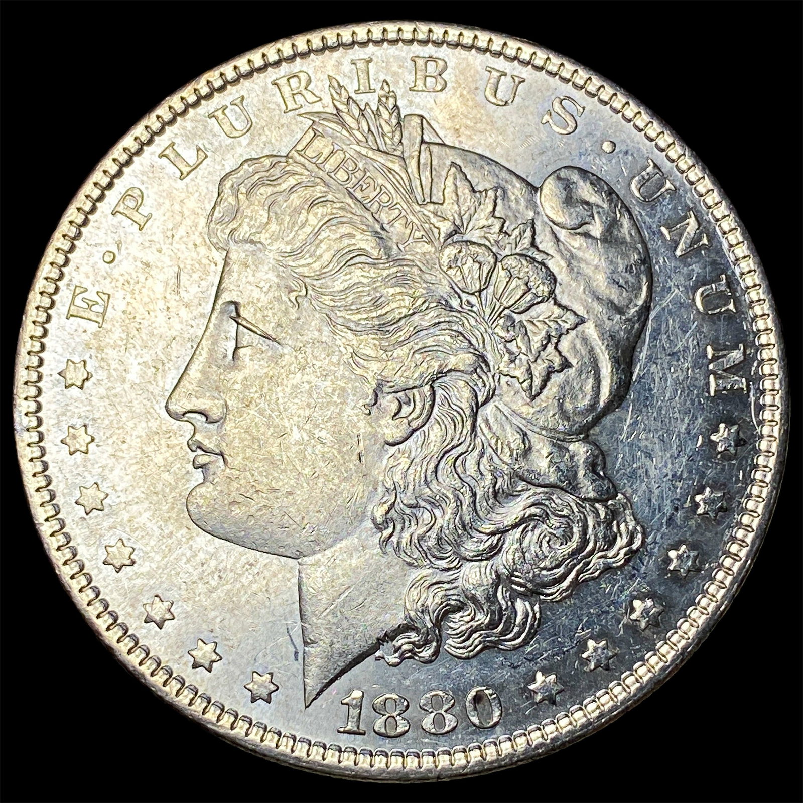 1880 Morgan Silver Dollar NICELY CIRCULATED: 1880 Morgan Silver Dollar NICELY CIRCULATED