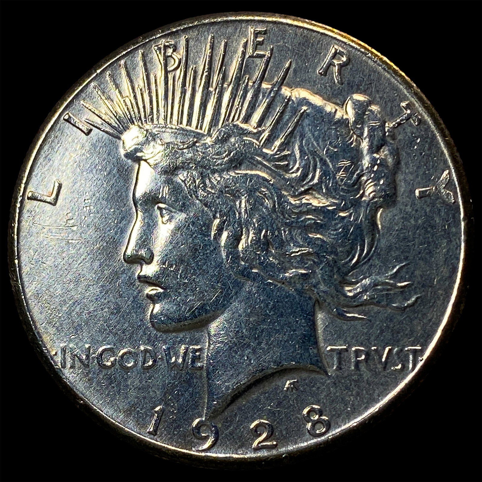 1928 Silver Peace Dollar CHOICE AU: 1928 Silver Peace Dollar CHOICE AU