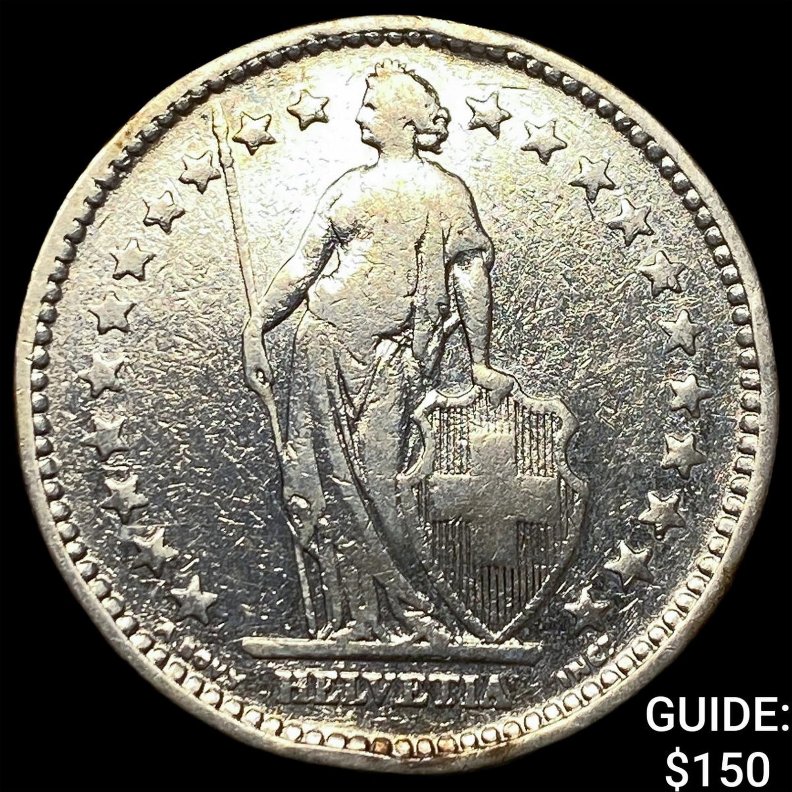 1906-B Switzerland Silver 2 Francs (1 of 2)