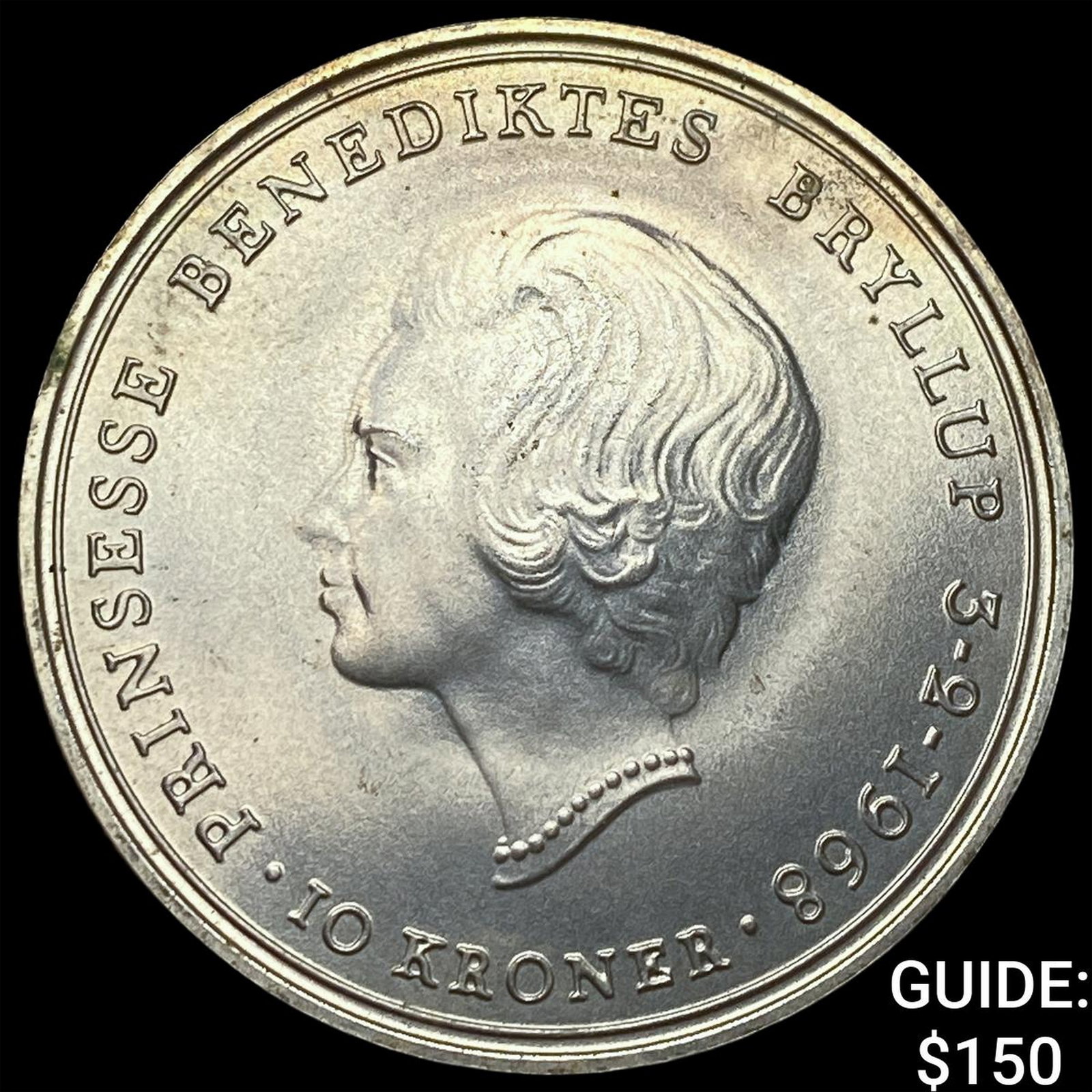 1968 Denmark Silver 10 Kroner (1 of 2)